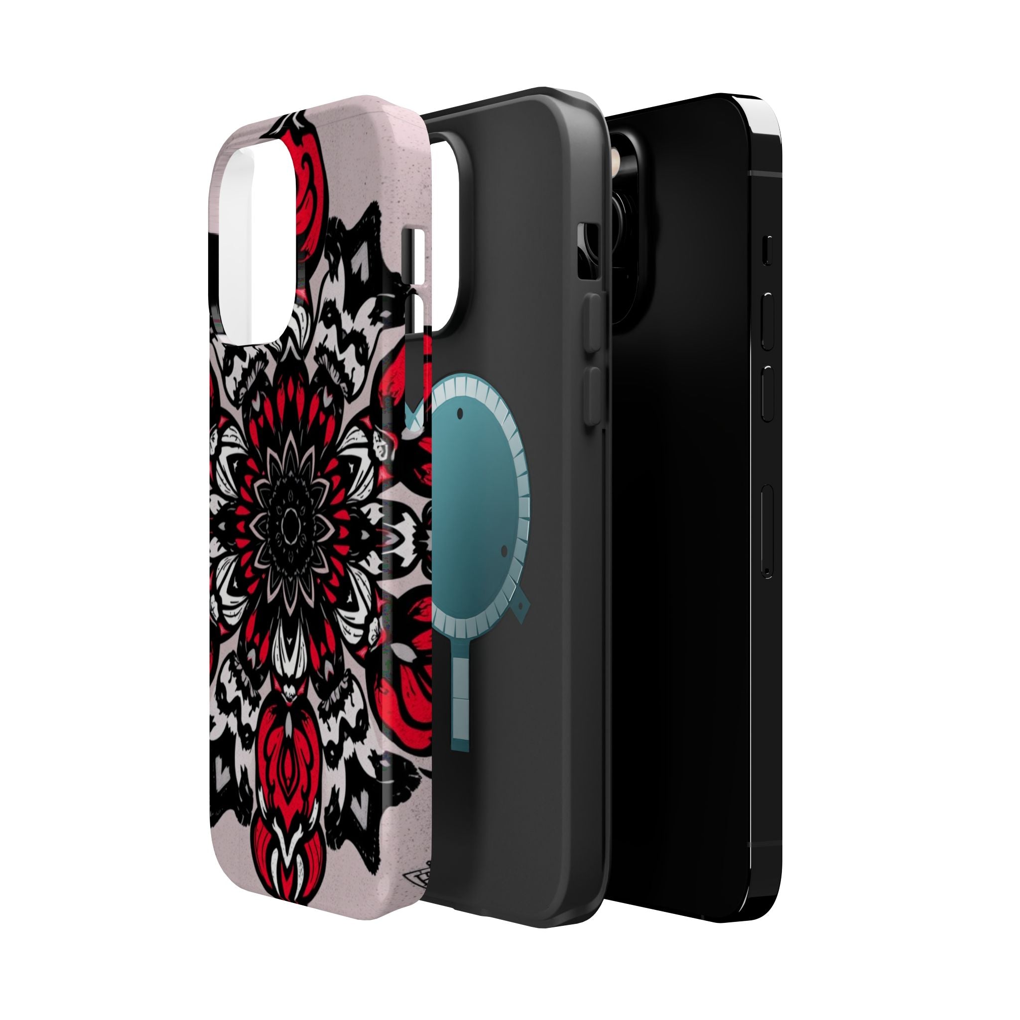 iPhone Floral Mandala Bold Art Slim Everyday Designer Case · iPhone Case