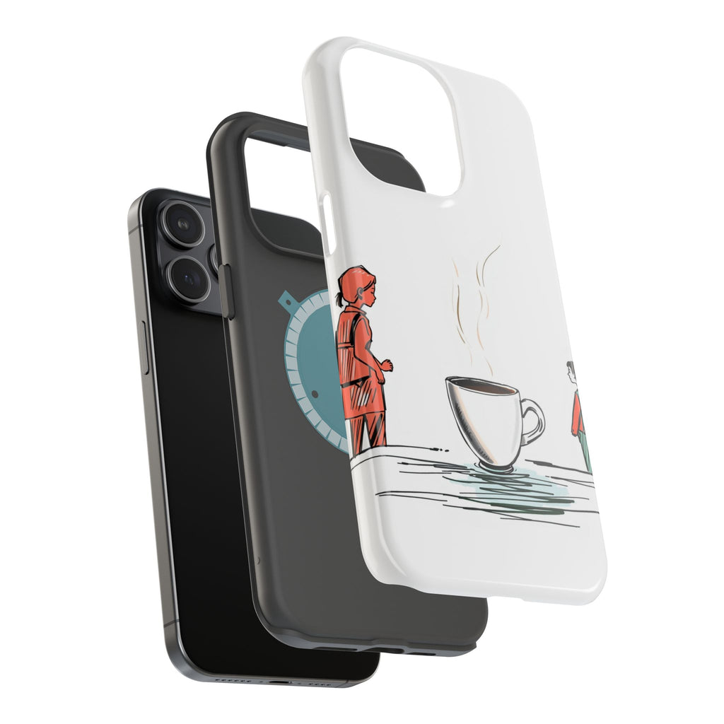 iPhone Coffee Before People Mystic Art Slim Everyday Designer Case · iPhone Case