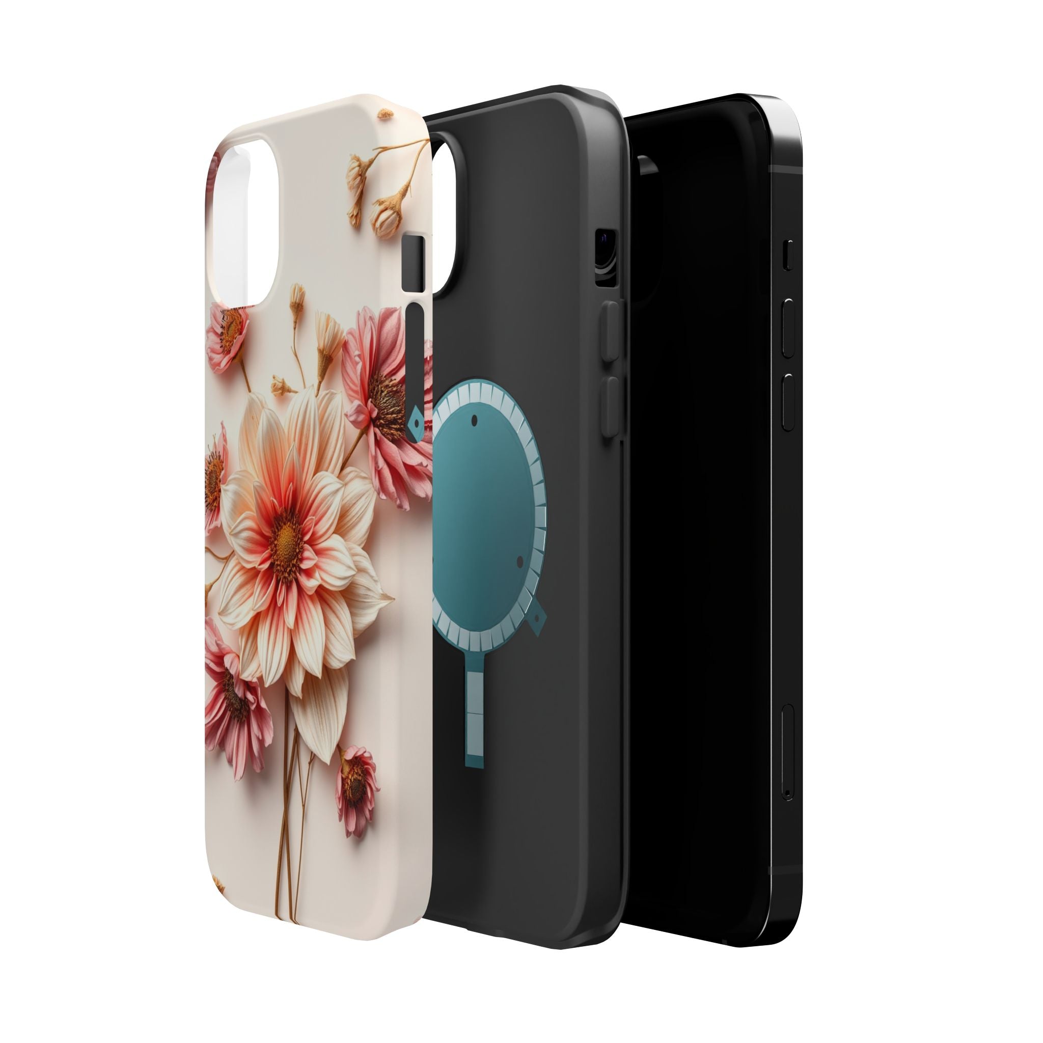 iPhone Dried Flower Flat Lay Enchanted Art Slim iPhone Everyday · iPhone Case