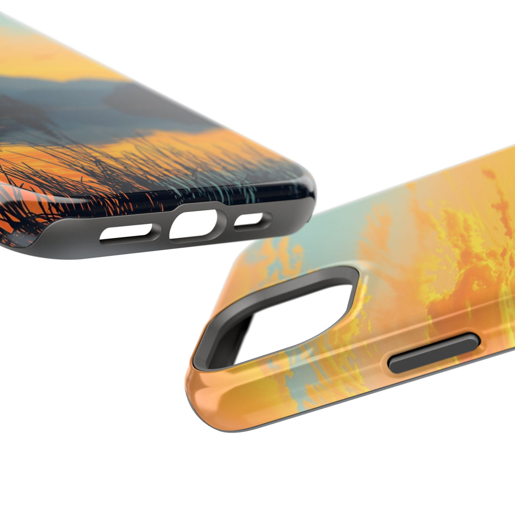 iPhone Lake at Twilight Oil Painting Impressionist iPhone Artistic · iPhone Case