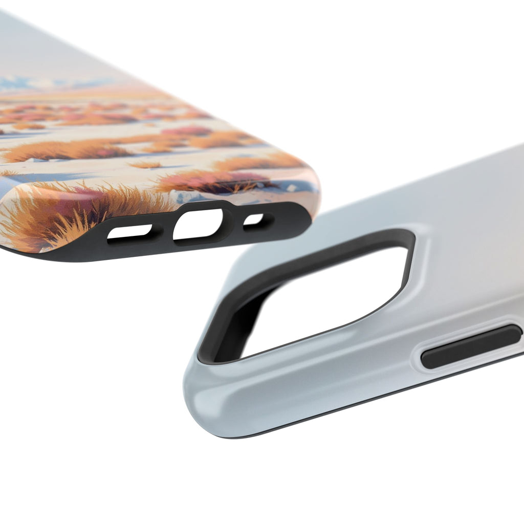 iPhone Vibrant Arctic Tundra Design Slim Everyday Designer Case · iPhone Case