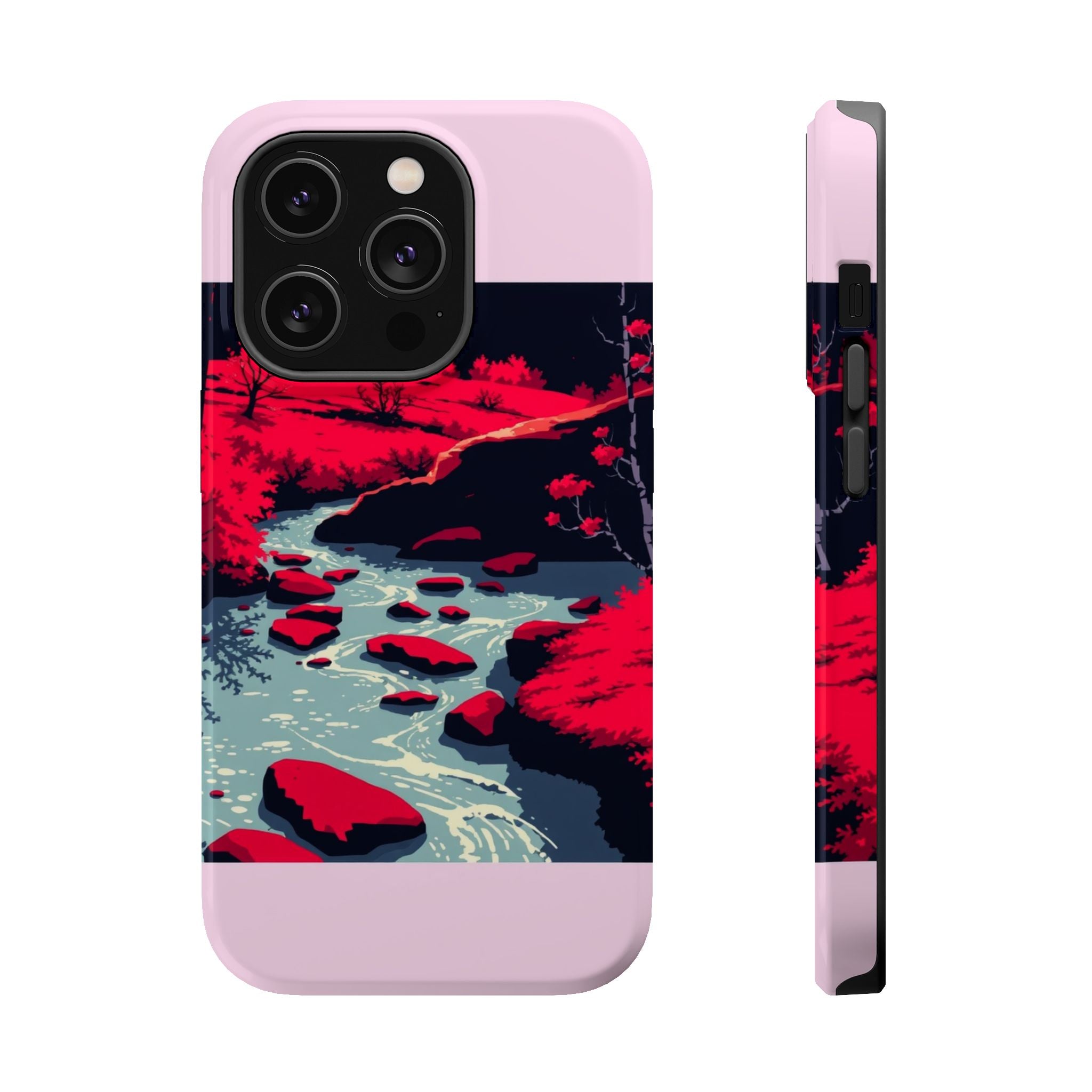iPhone Spring Creek Cinematic Art 13 Slim Everyday Designer Case · iPhone Case