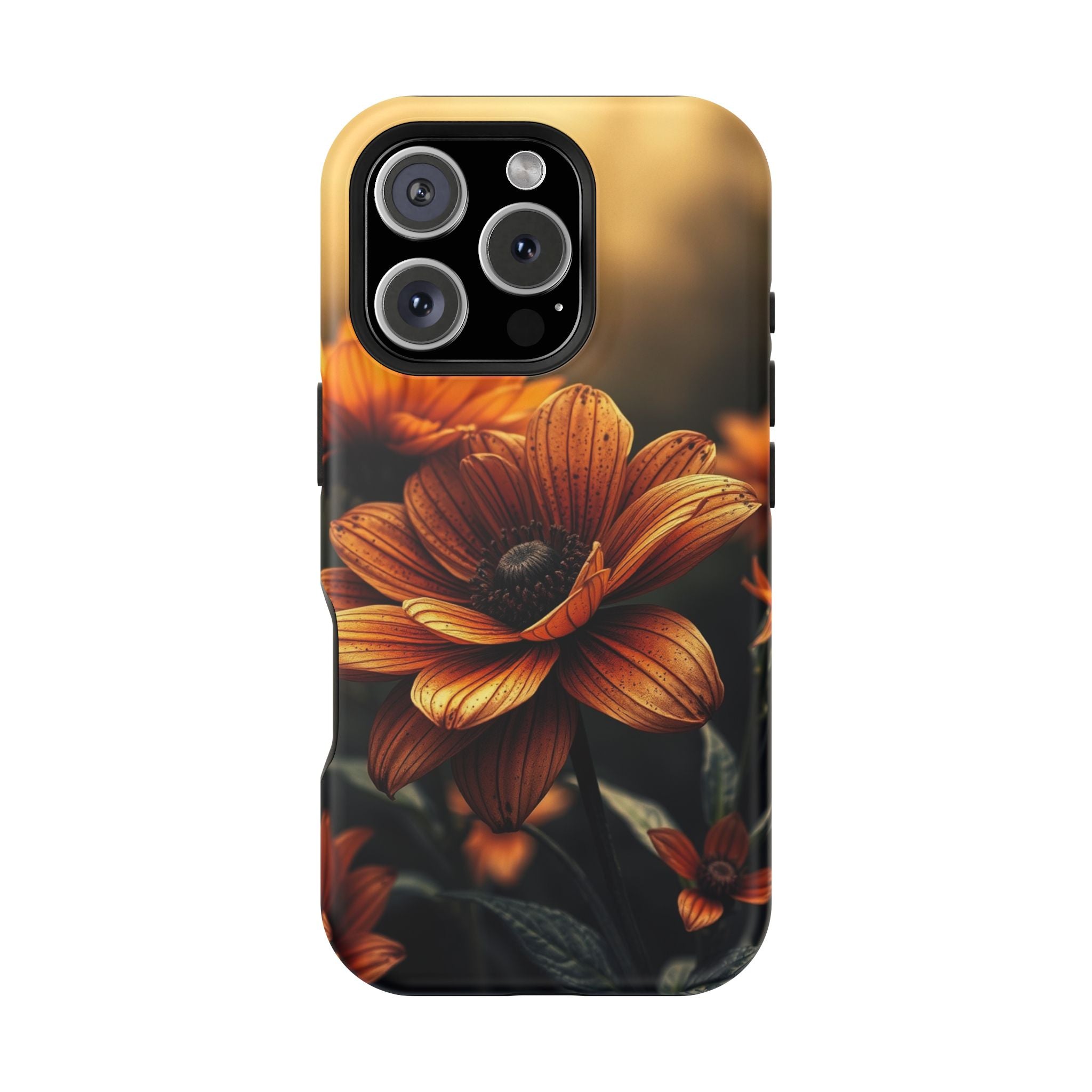 iPhone Radiant Floral Ombre Design Bold Modern Everyday Snap Case · iPhone Case