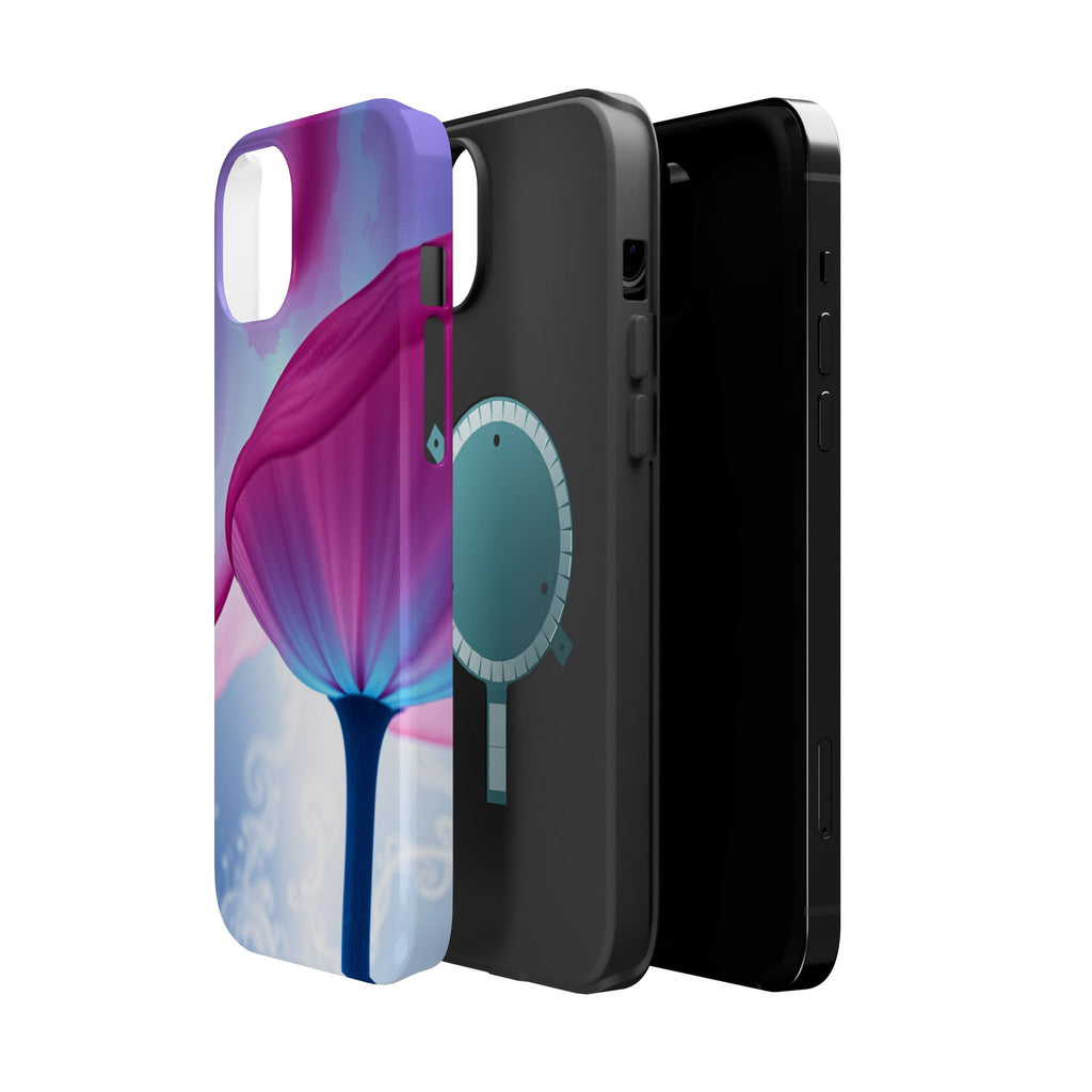 iPhone Petal Storm Vibrant Watercolor Slim Snap Case Ga · iPhone Case