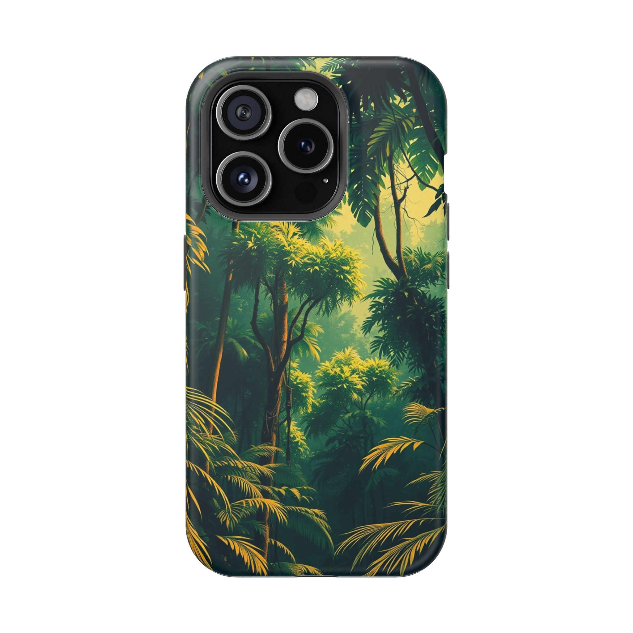 iPhone Rainforest Canopy Vintage Retro Poster Slim iPhone Everyday · iPhone Case