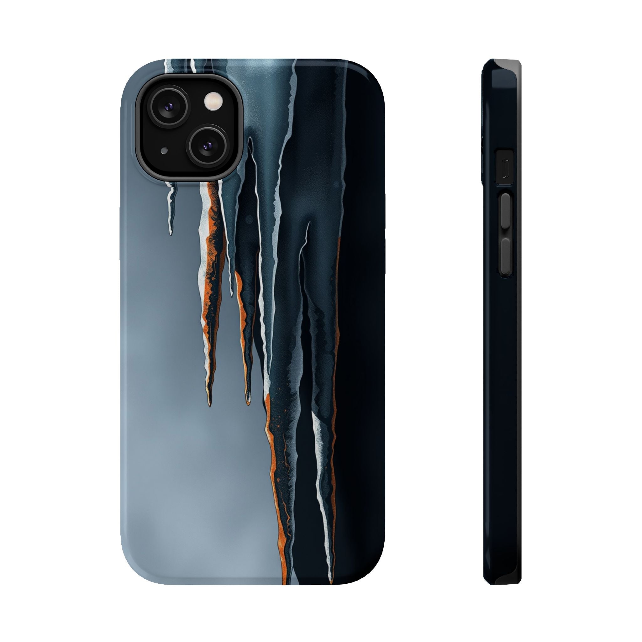 iPhone Serene Icicle Formation Design Slim Everyday Designer Case · iPhone Case