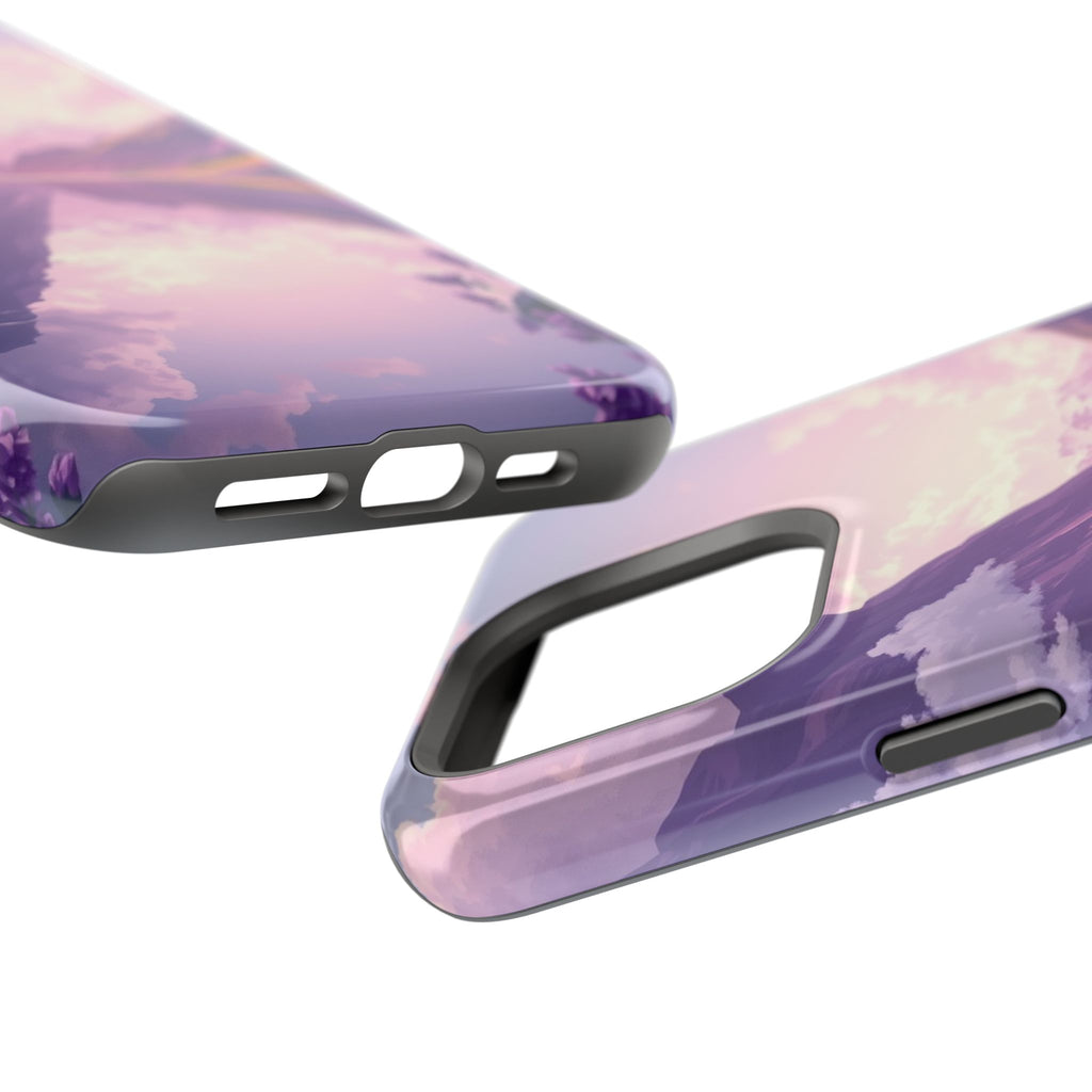 iPhone Lavender And Pearl Fjord Reflection Slim iPhone Everyday · iPhone Case