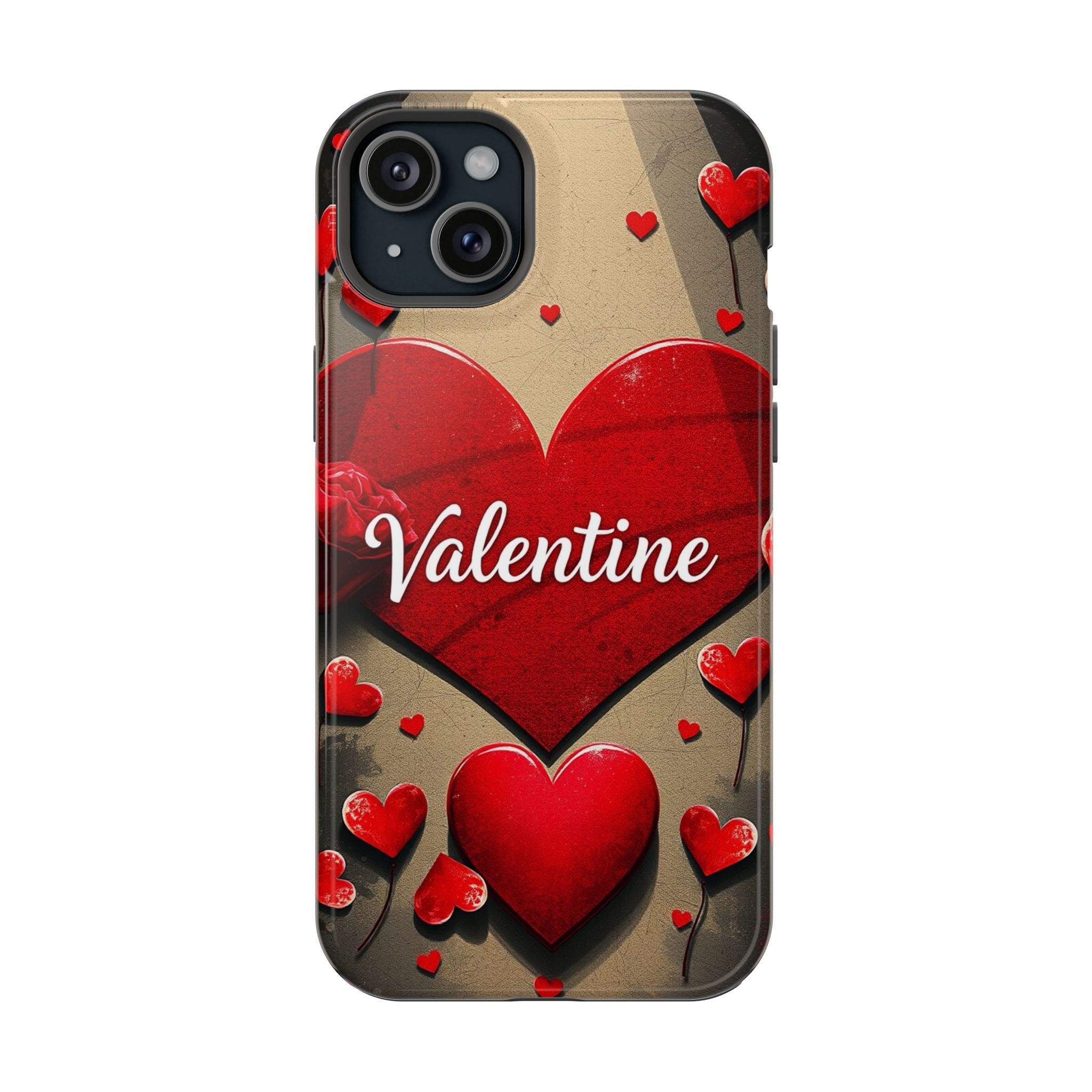 iPhone Serene Vintage Valentine Card Design Slim Everyday Designer Case · iPhone