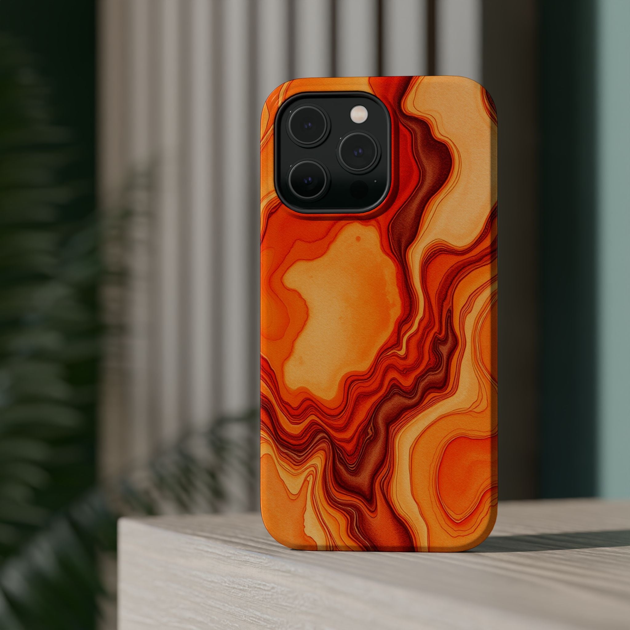 iPhone Fluid Art Vibrant Watercolor Slim Everyday Designer Case · iPhone Case