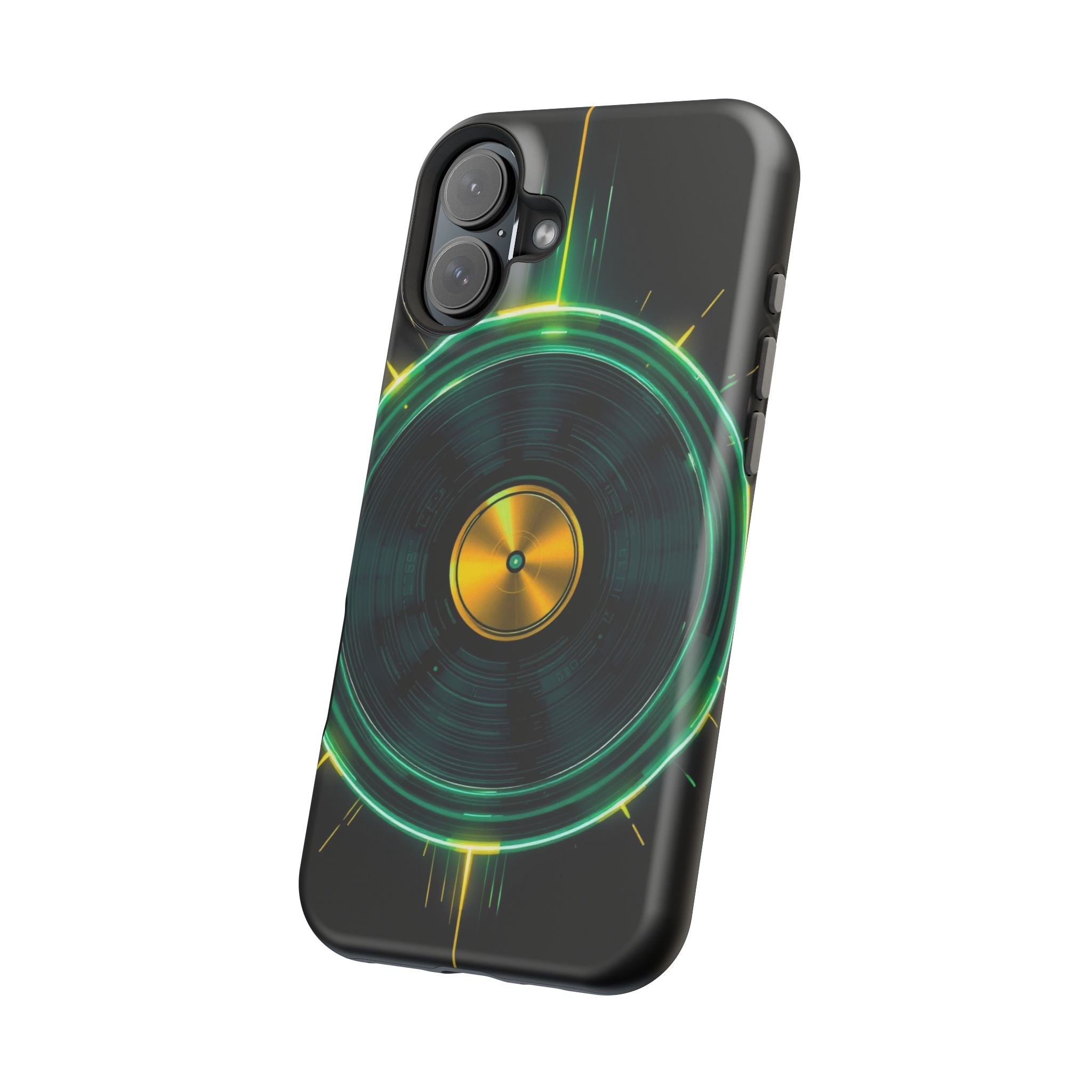 iPhone Dreamy Record Vinyl Spin Design Slim Everyday Designer Case · iPhone Case