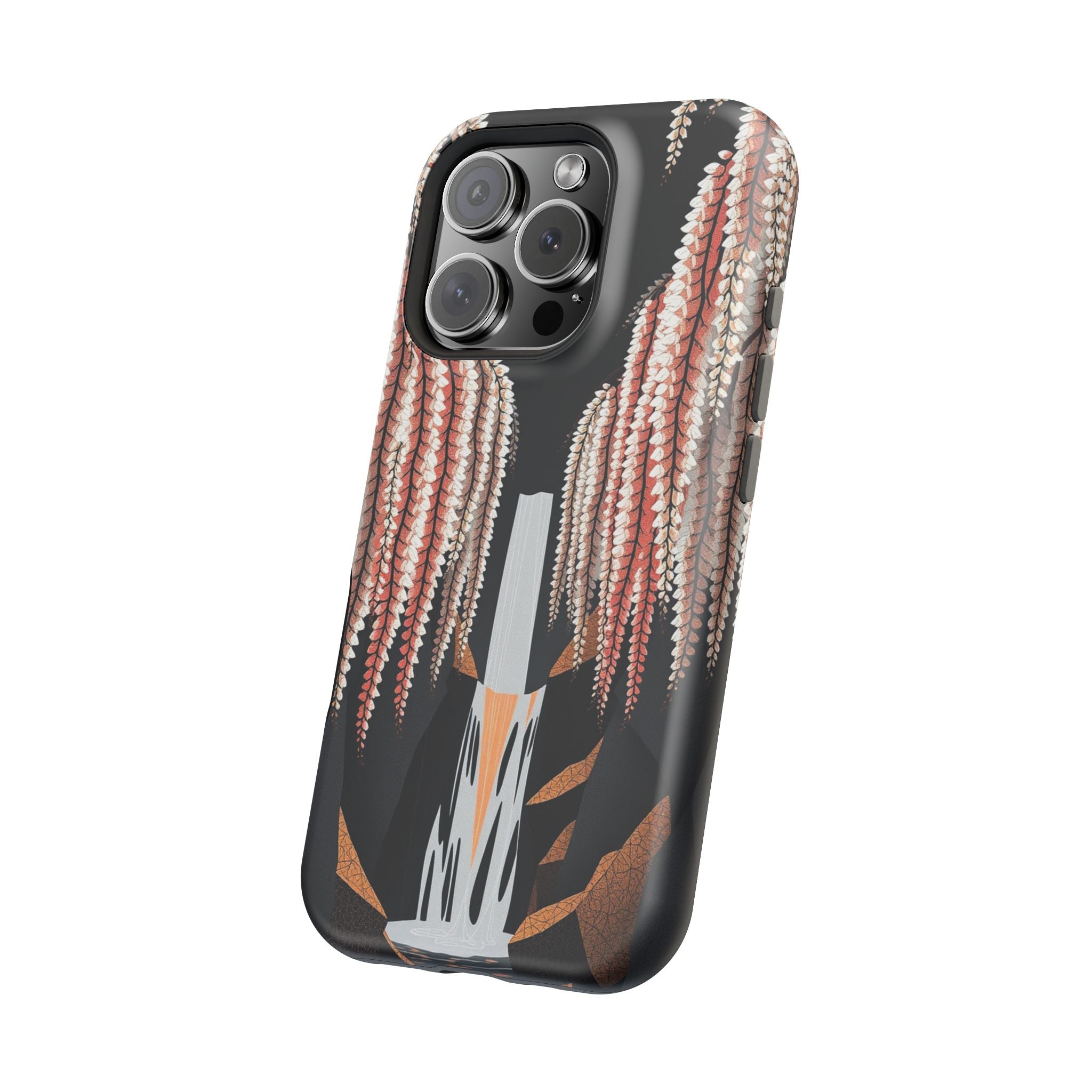 iPhone Earthy Wisteria Cascade Design Slim Everyday iPhone 10 Designer · iPhone