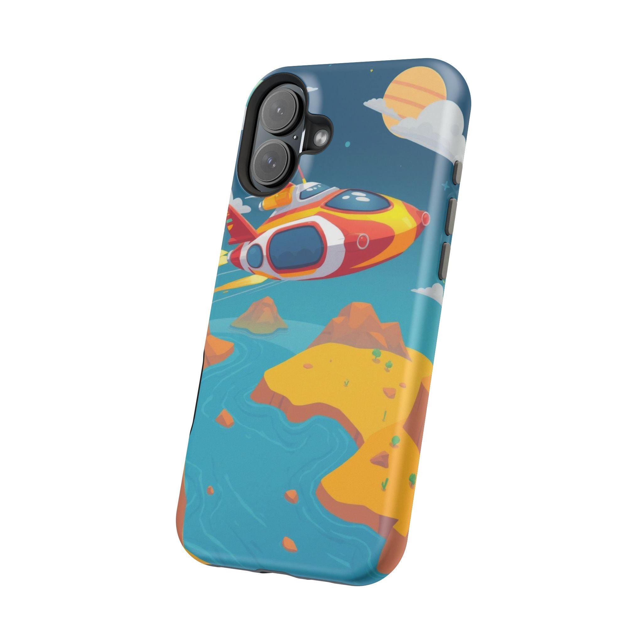 iPhone Hovercraft Glide Kids Fun Clean iPhone Phone Case Gift Minimal · iPhone C