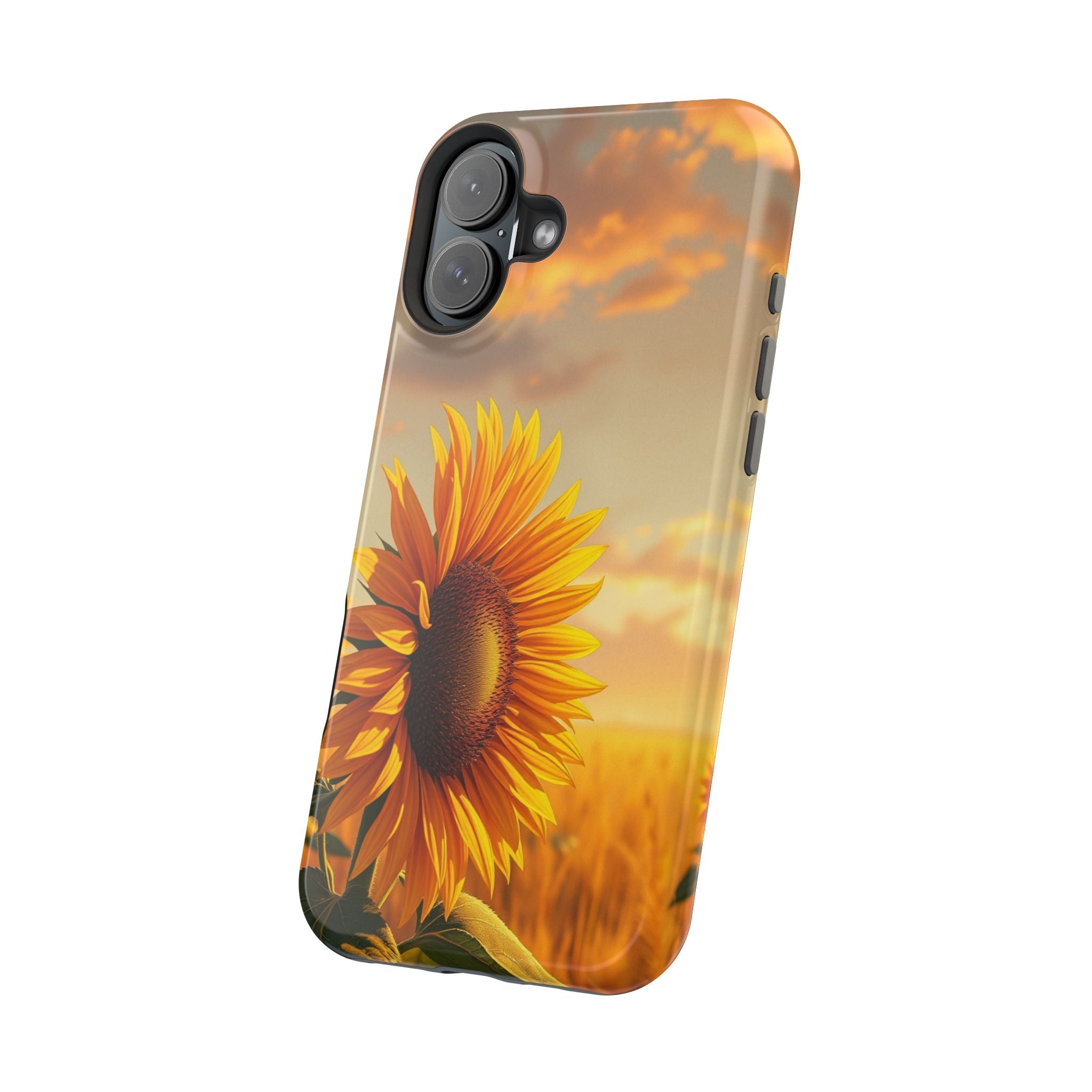 iPhone Sunflower Prairie Electric Art Slim Everyday Designer Case · iPhone Case
