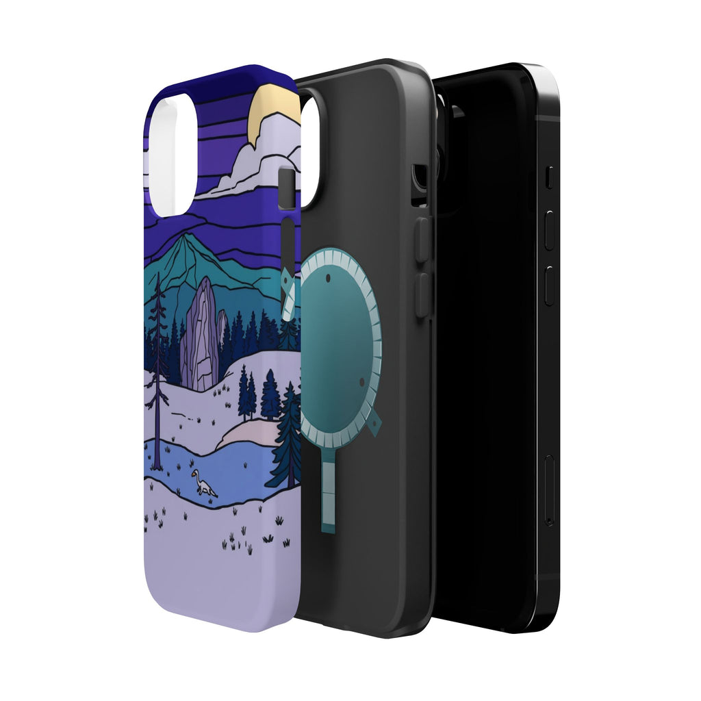 iPhone Pine Ridge Stained Glass Slim Everyday Designer Case · iPhone Case