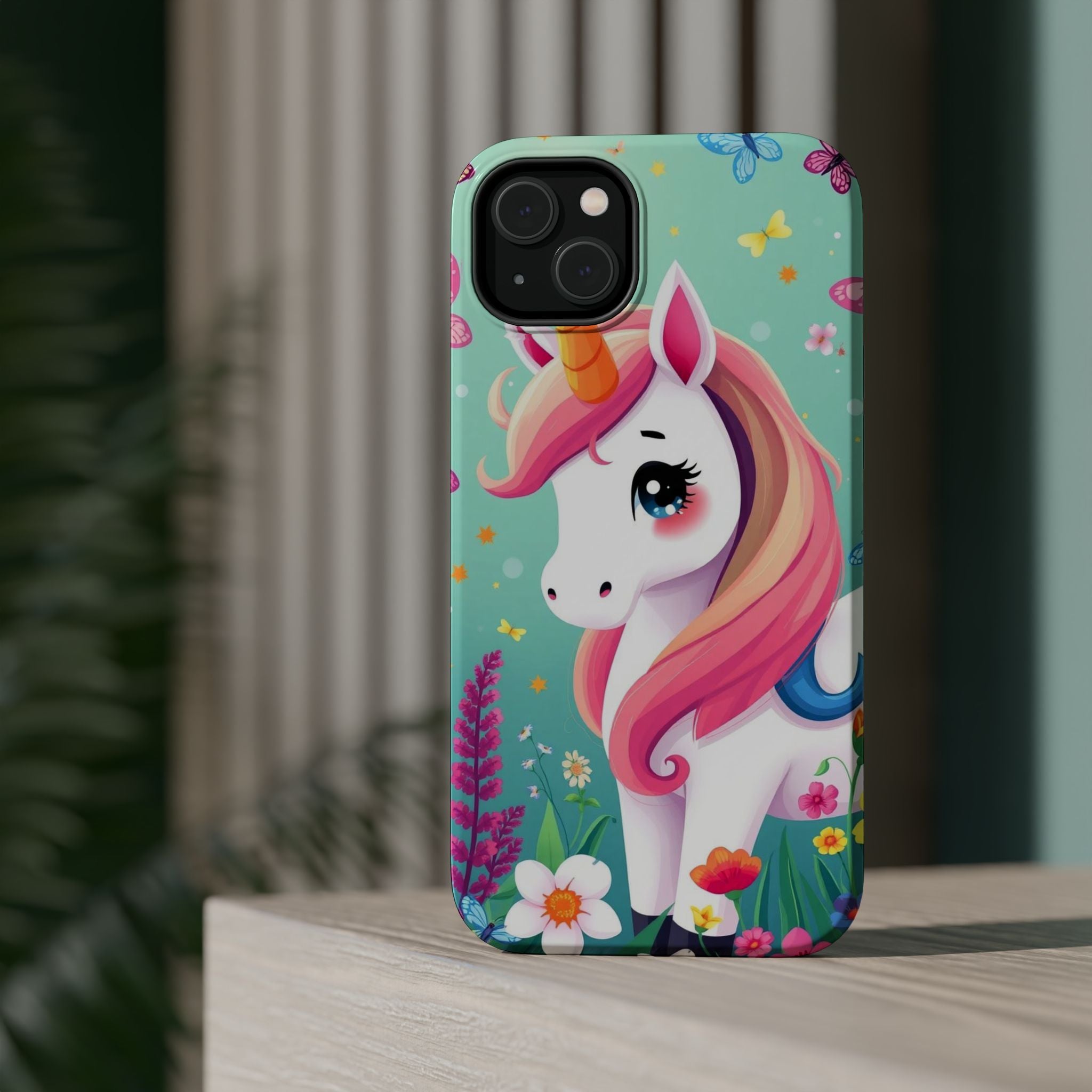 iPhone Dragonfly Unicorn Kids Fun iPhone Phone Case Gift Clean Minimal · iPhone