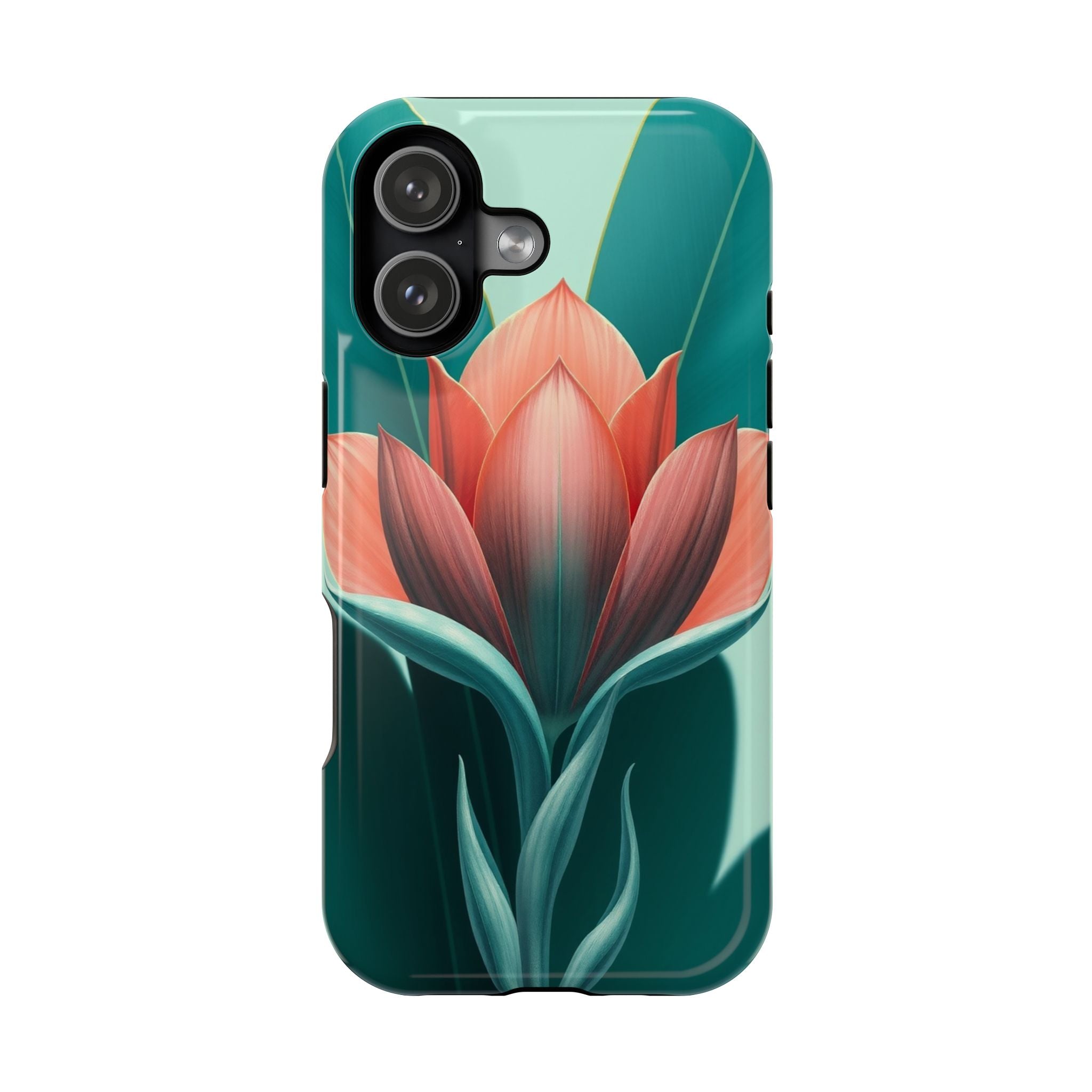 iPhone Dreamy Botanical Illustration Design Soft iPhone 14 Finish · iPhone Case