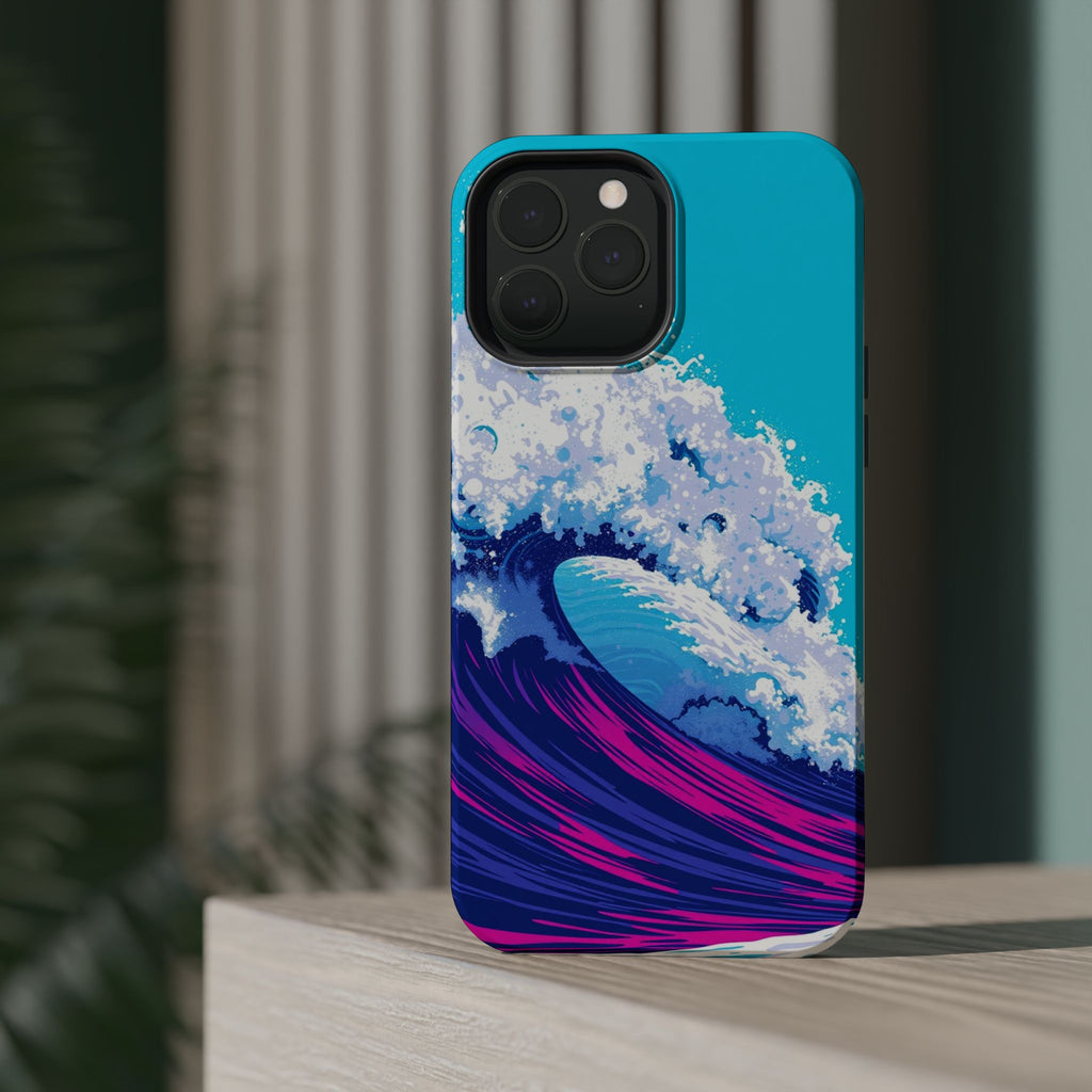iPhone Ocean Wave Crash Pop Art Bold Slim Everyday Designer Case · iPhone Case