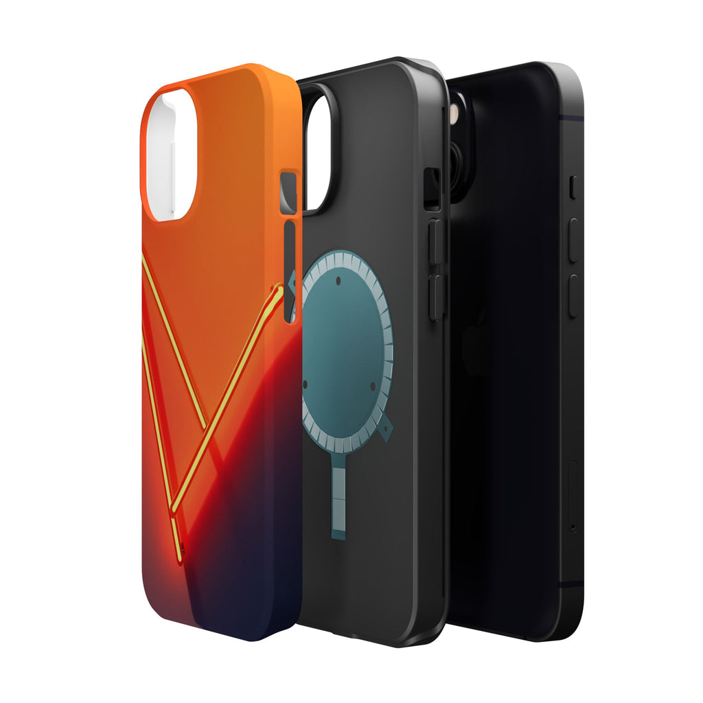 iPhone Neon Geometry Vibrant Watercolor Slim Everyday iPhone Designer · iPhone C
