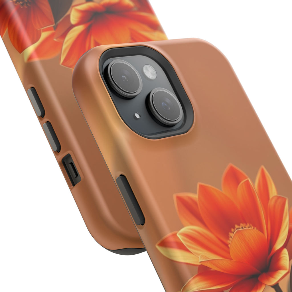 iPhone Floral Geometric 3D Digital Bold Modern Everyday Snap Case · iPhone Case