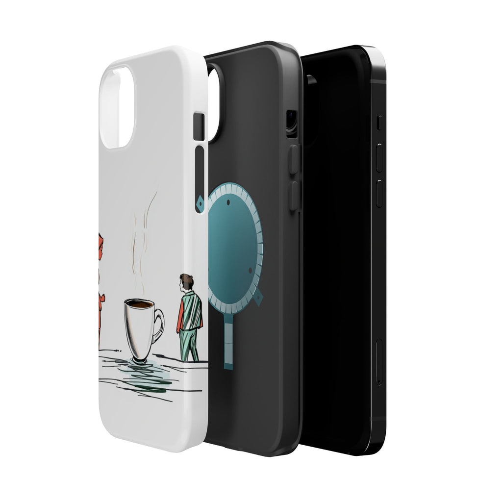 iPhone Coffee Before People Mystic Art Slim Everyday Designer Case · iPhone Case