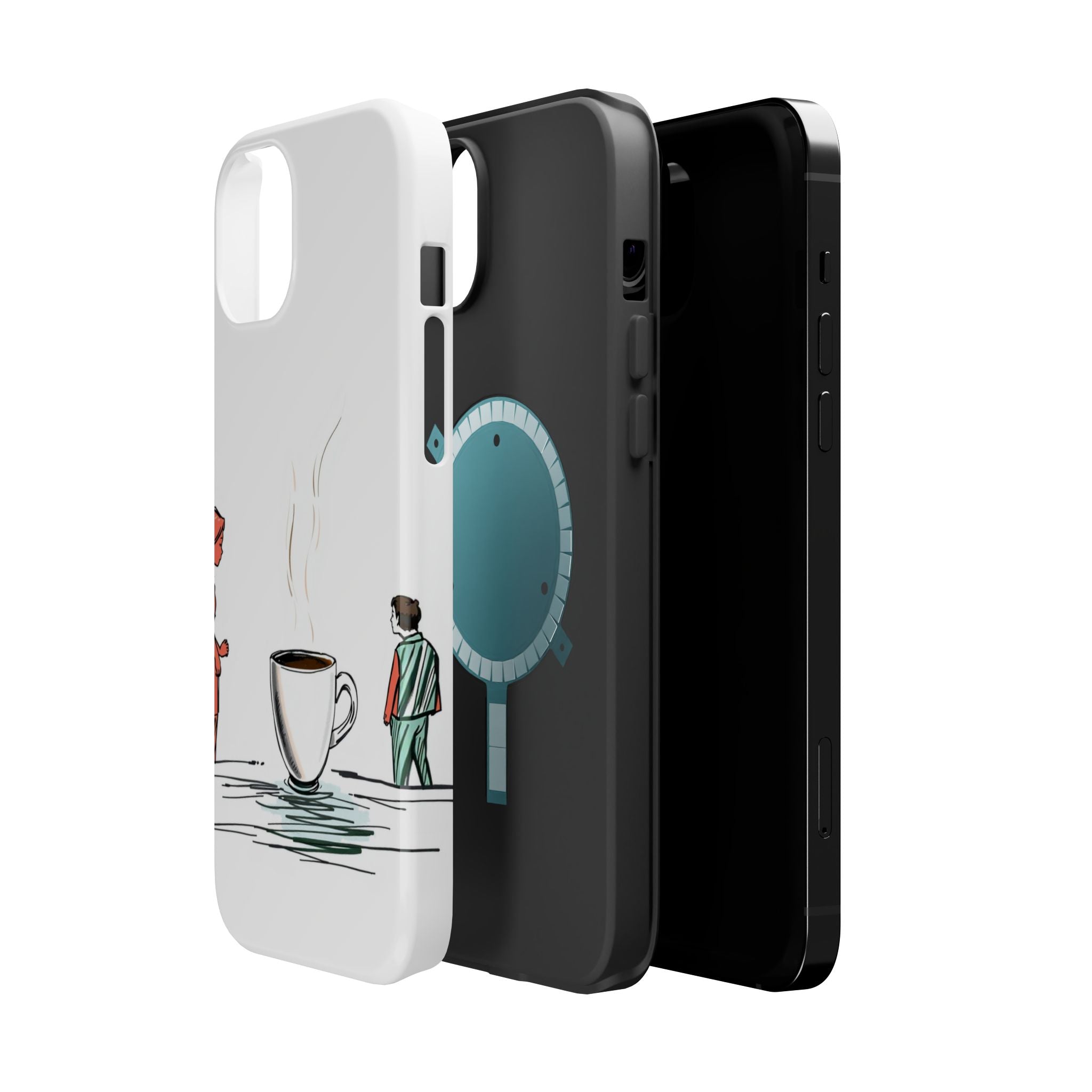 iPhone Coffee Before People Mystic Art Slim Everyday Designer Case · iPhone Case