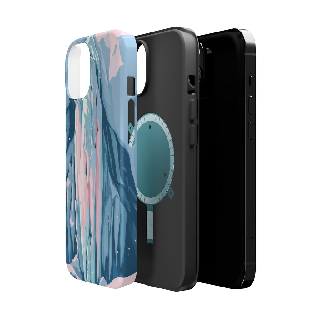 iPhone Mint And Blush Icicle Formation Slim Everyday Designer Case · iPhone Case