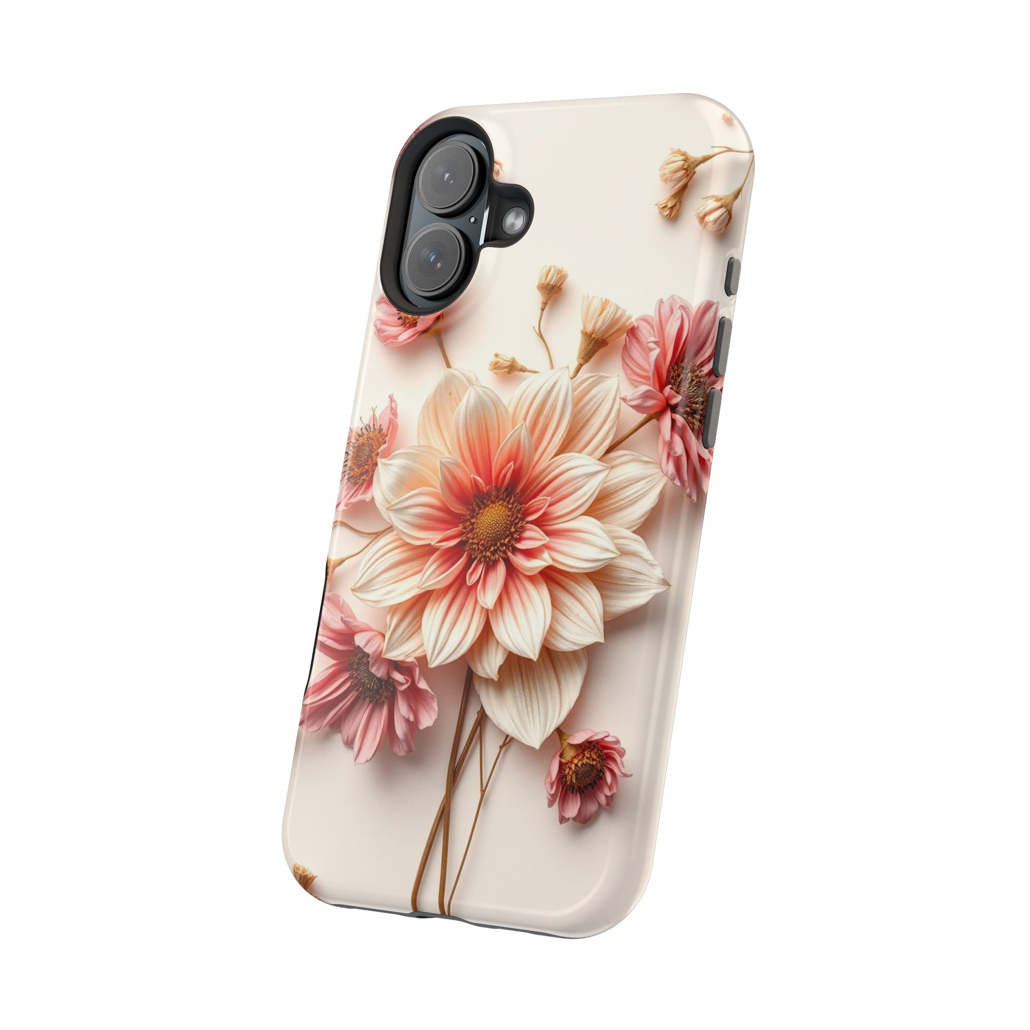 iPhone Dried Flower Flat Lay Enchanted Art Slim iPhone Everyday · iPhone Case