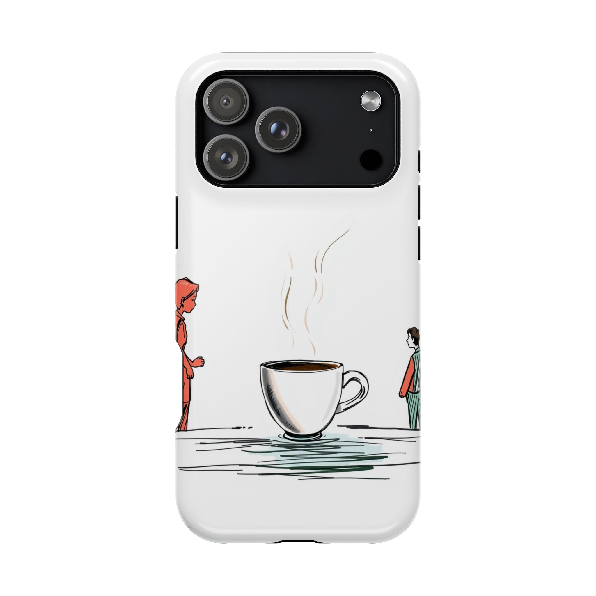 iPhone Coffee Before People Mystic Art Slim Everyday Designer Case · iPhone Case