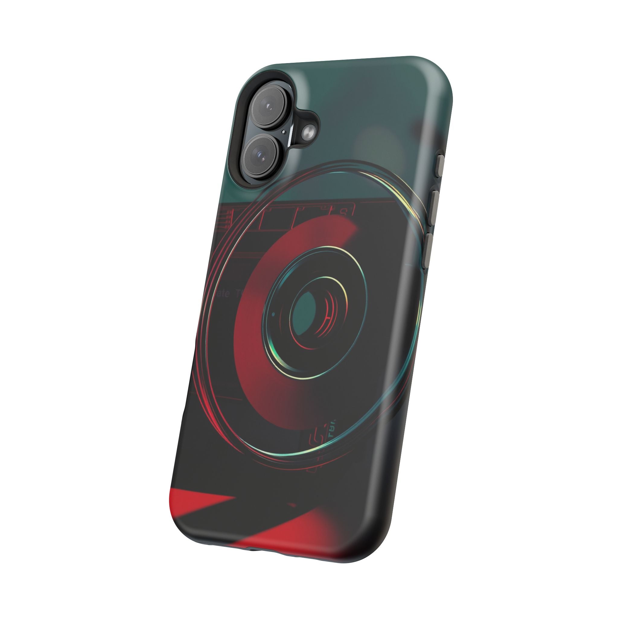 iPhone Vibrant Cassette Tape Rewind Design Slim Everyday Designer Case · iPhone