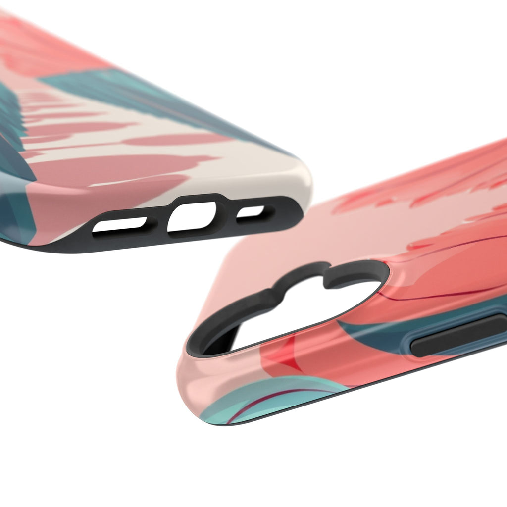 iPhone Tulip Row Pastel Kawaii Slim Everyday Designer Case · iPhone Case
