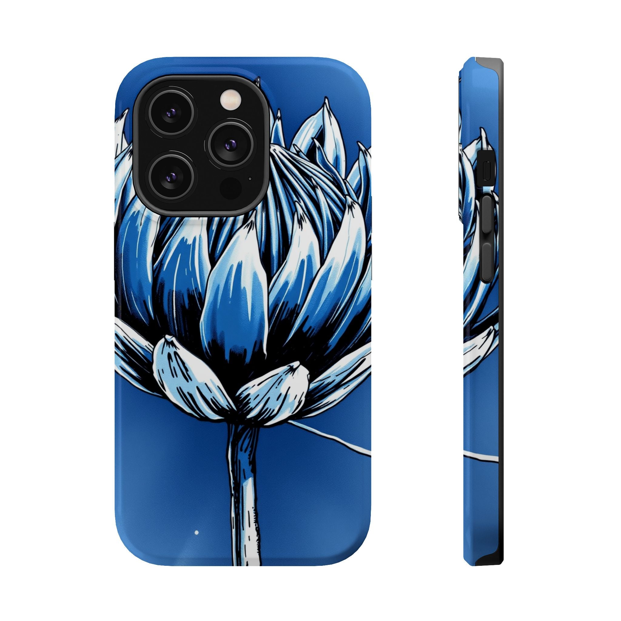 iPhone Protea Bold Hand-Drawn Sketch Slim Everyday Designer Case · iPhone Case