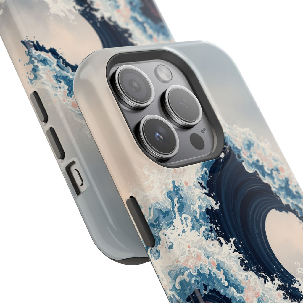 iPhone Ocean Wave Crash Grunge Distressed Slim iPhone Everyday Designer · iPhone
