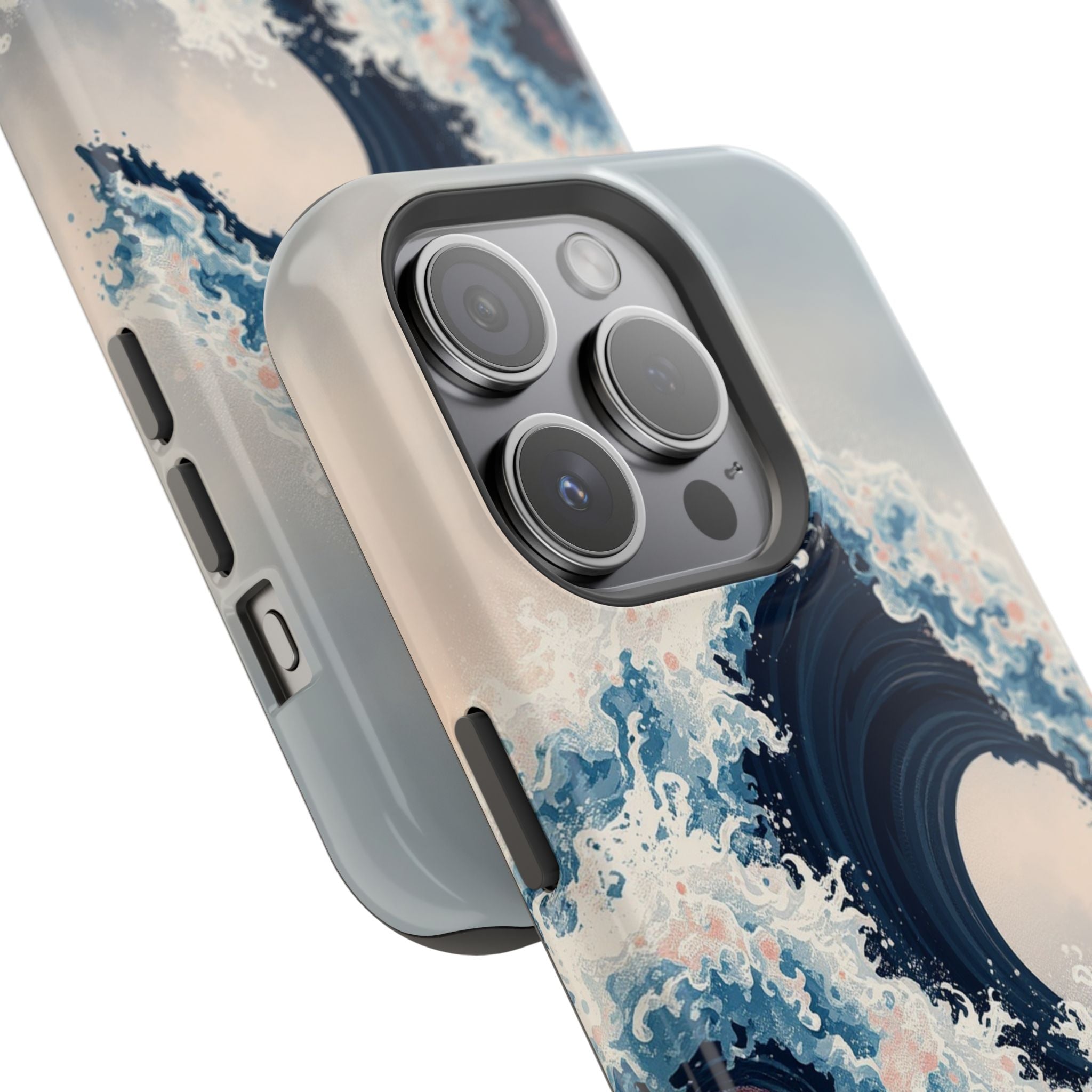 iPhone Ocean Wave Crash Grunge Distressed Slim iPhone Everyday Designer · iPhone