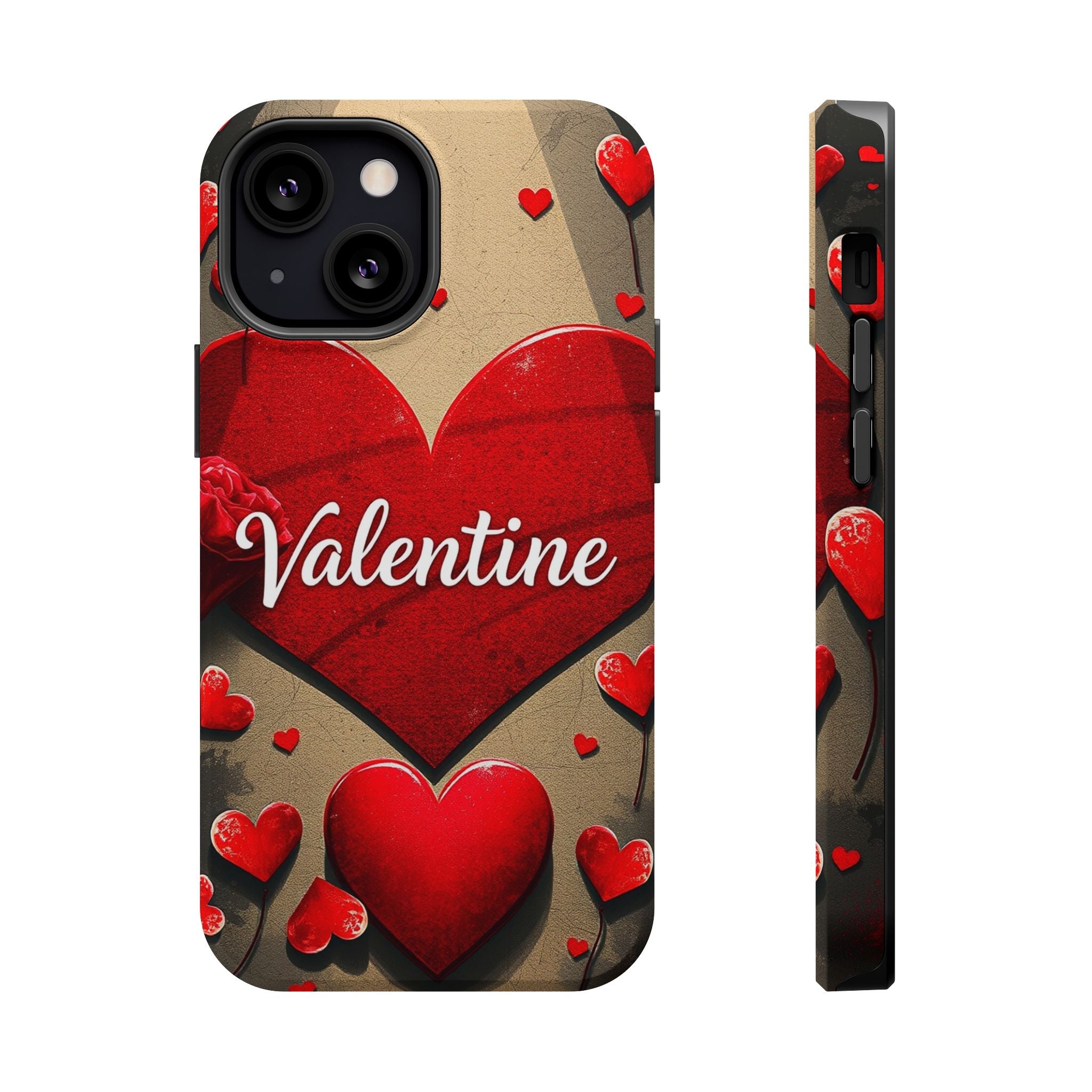 iPhone Serene Vintage Valentine Card Design Slim Everyday Designer Case · iPhone