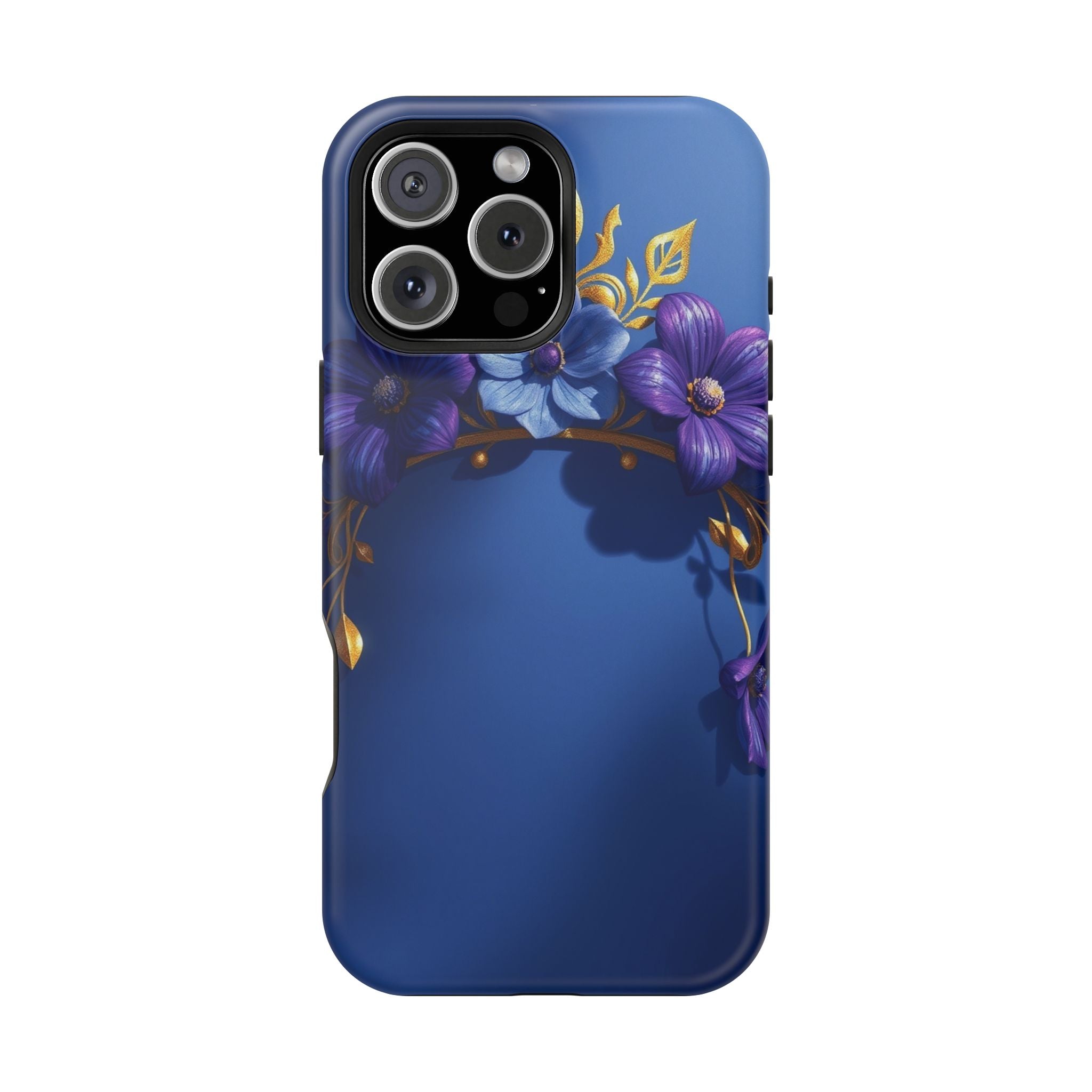 iPhone Vibrant Floral Crown Design 14 Slim Everyday Designer Case · iPhone Case