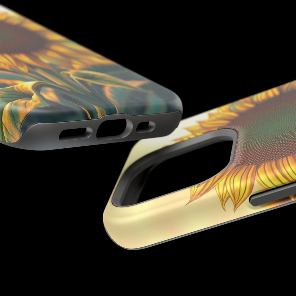 iPhone Sunflower Prairie Bold Art Bold Modern Everyday Snap Case · iPhone Case