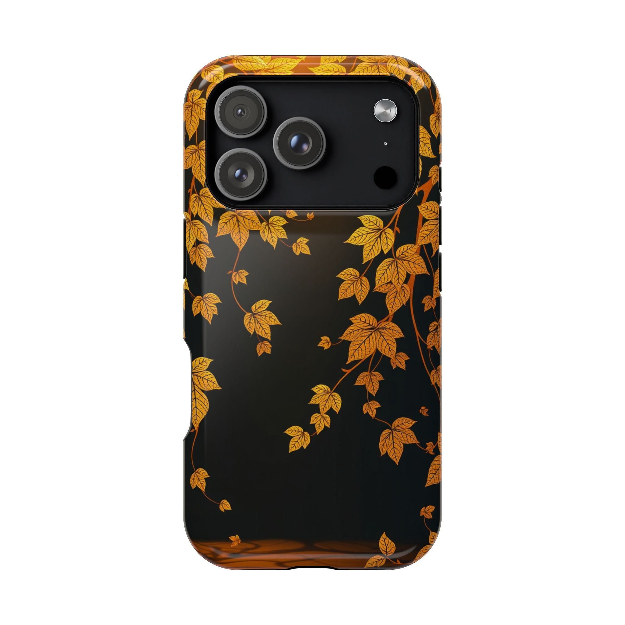 iPhone Mustard And Rust Art Nouveau Vine Slim Everyday iPhone 14 · iPhone Case