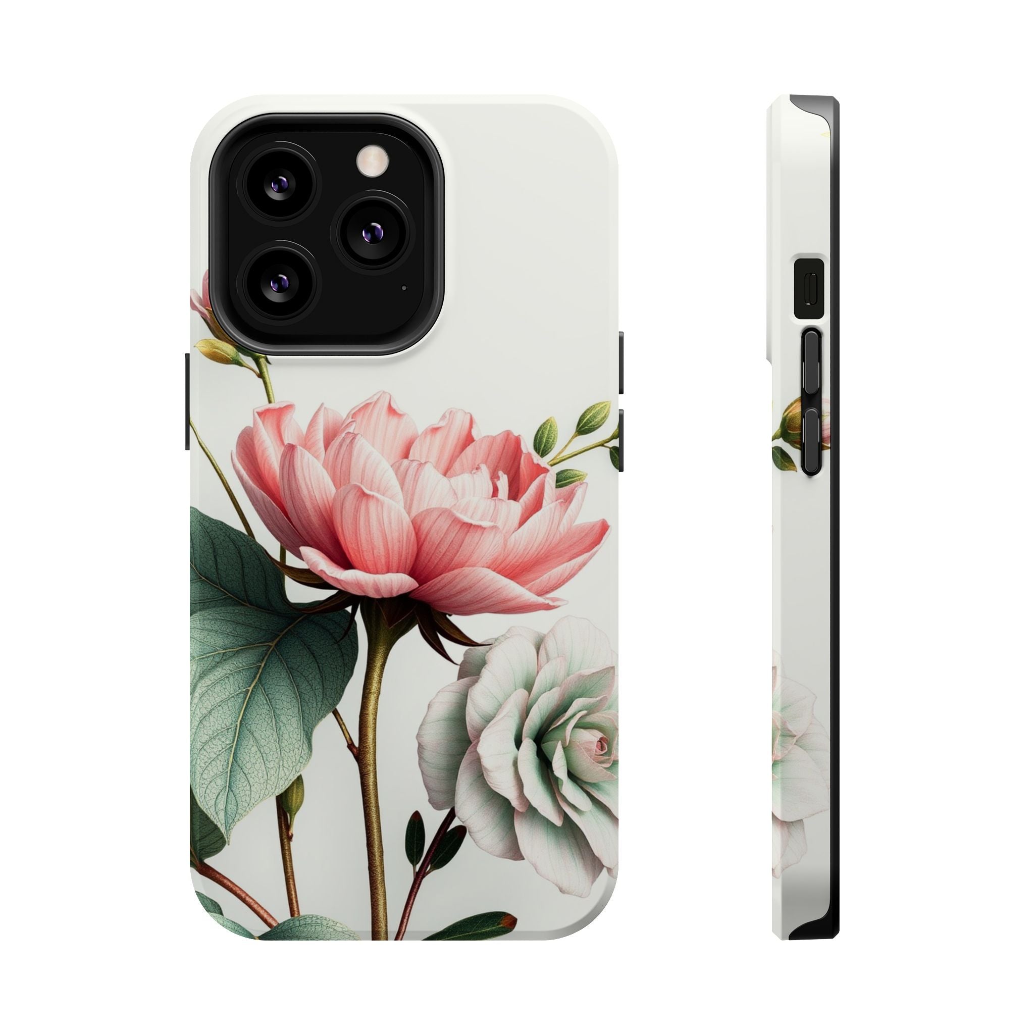 iPhone Vibrant Vintage Botanical Print Design Clean iPhone 14 Minimal · iPhone C