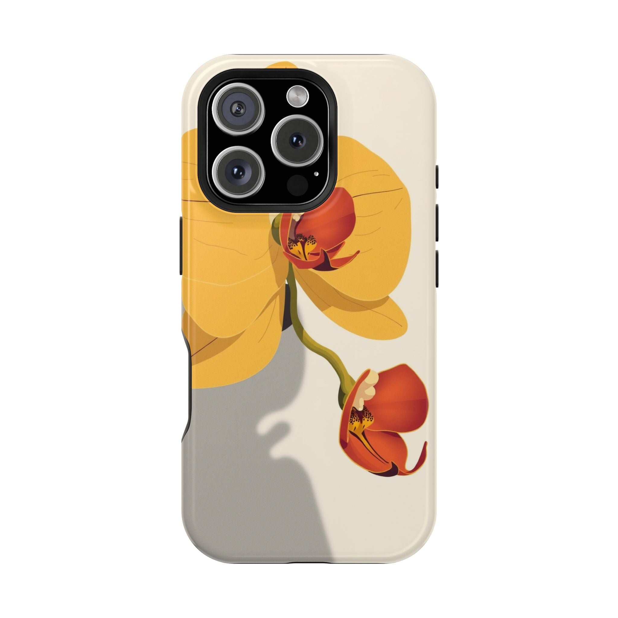 iPhone Vibrant Orchid Study Design Bold Modern Everyday Snap Case · iPhone Case