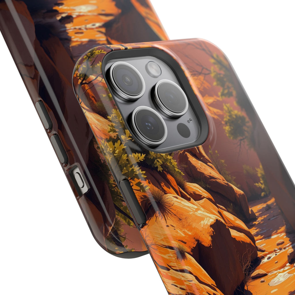 iPhone Spring Creek Bold Art Slim Everyday Designer Case · iPhone Case