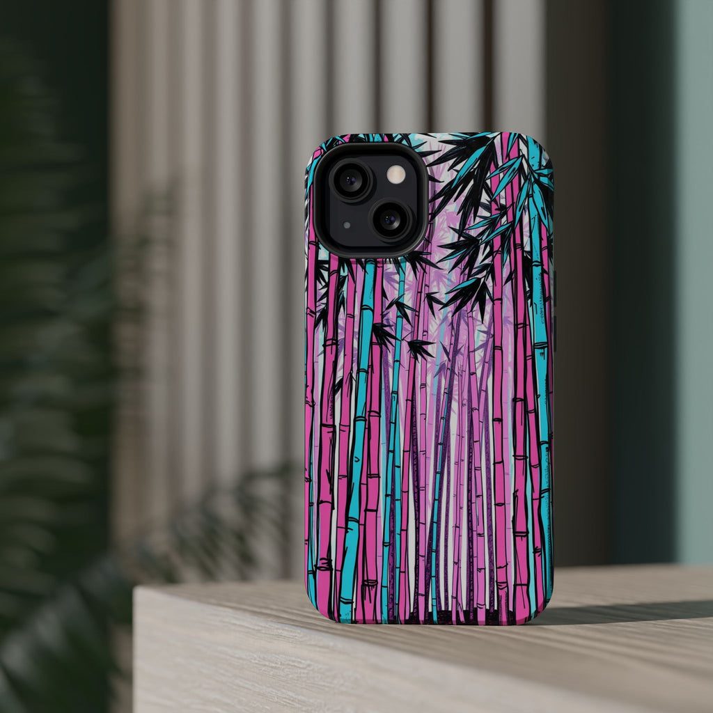 iPhone Bamboo Grove Hand-Drawn Sketch Slim Everyday Designer Case · iPhone Case
