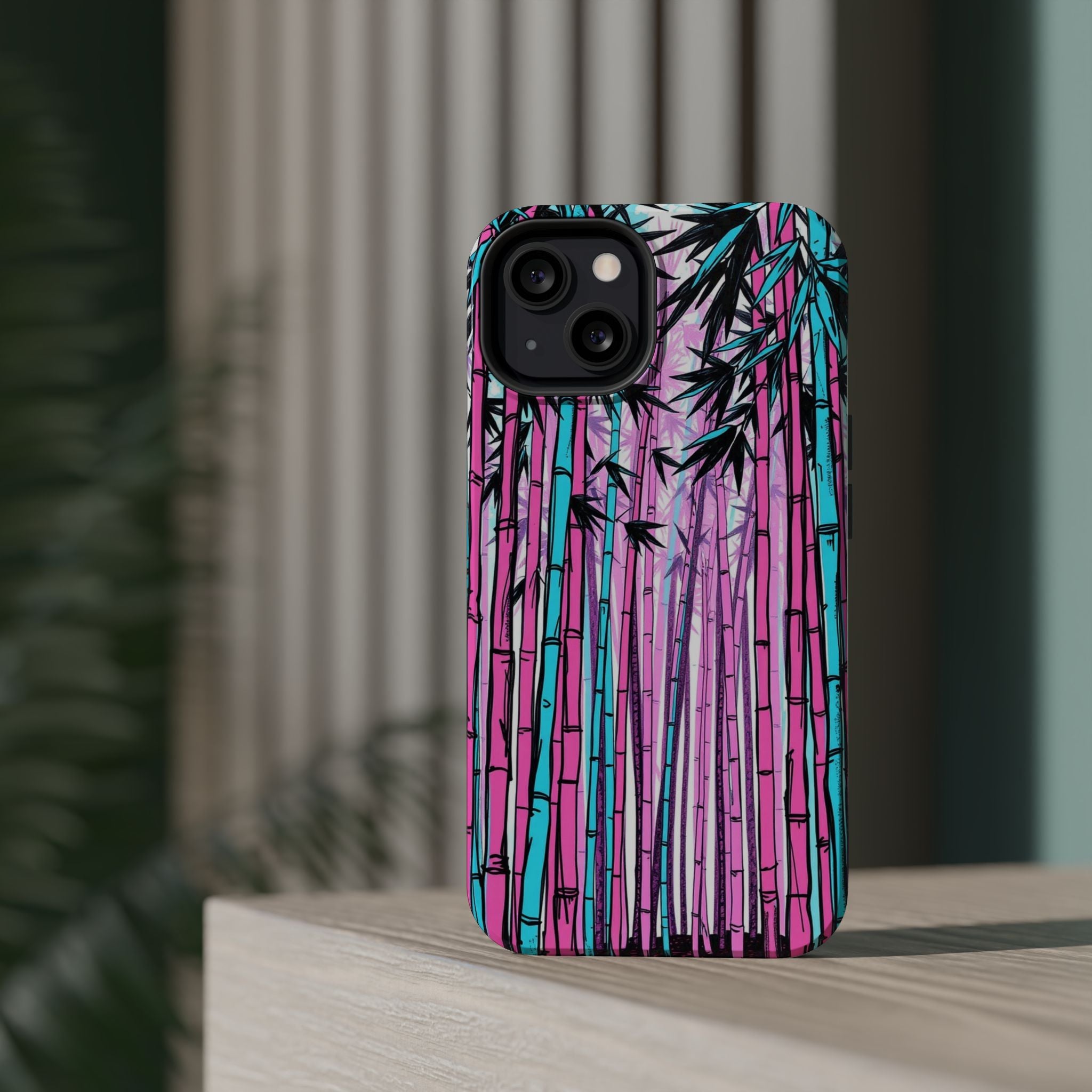 iPhone Bamboo Grove Hand-Drawn Sketch Slim Everyday Designer Case · iPhone Case