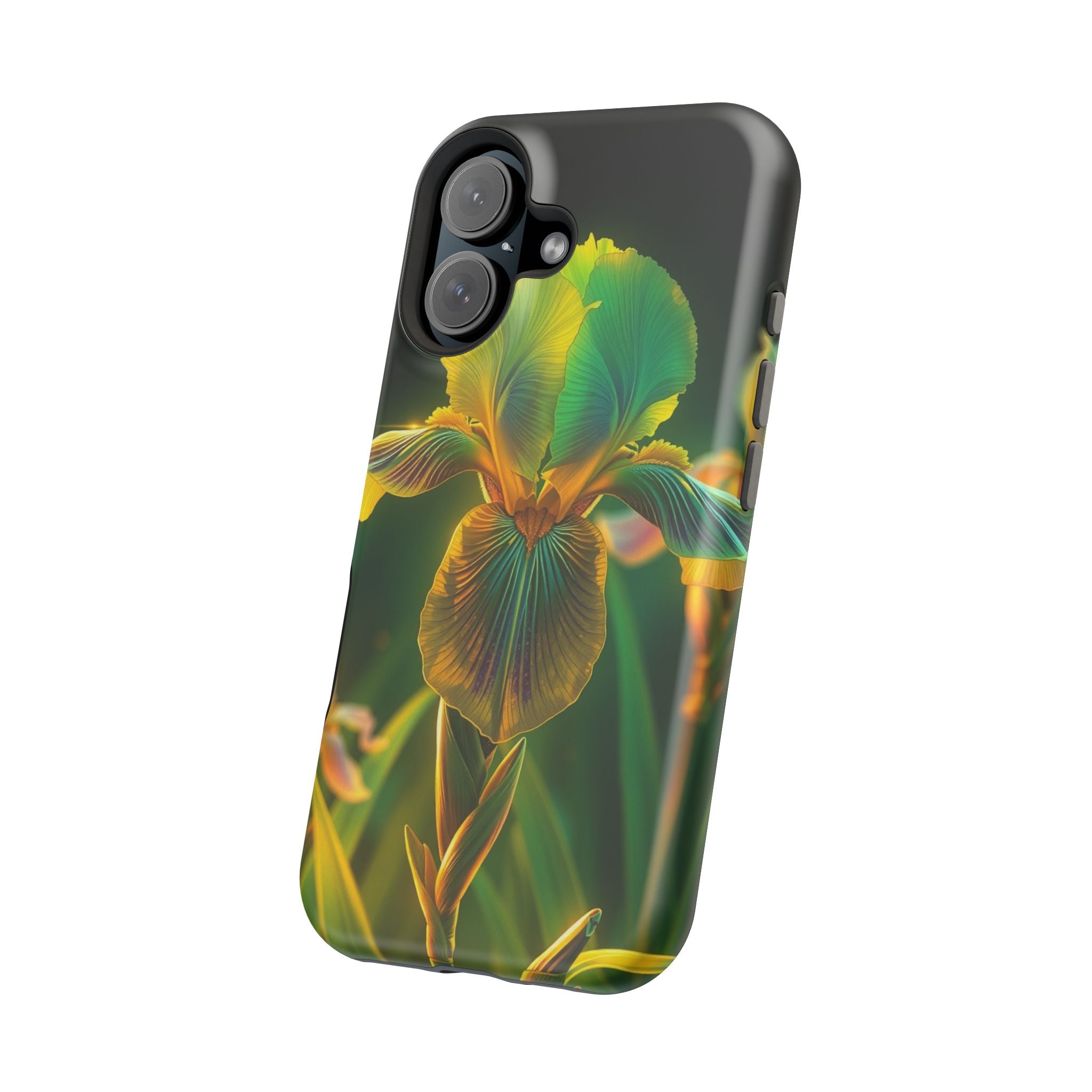 iPhone Iris Garden Bold Art Slim Everyday Designer Case · iPhone Case Quiet Mood