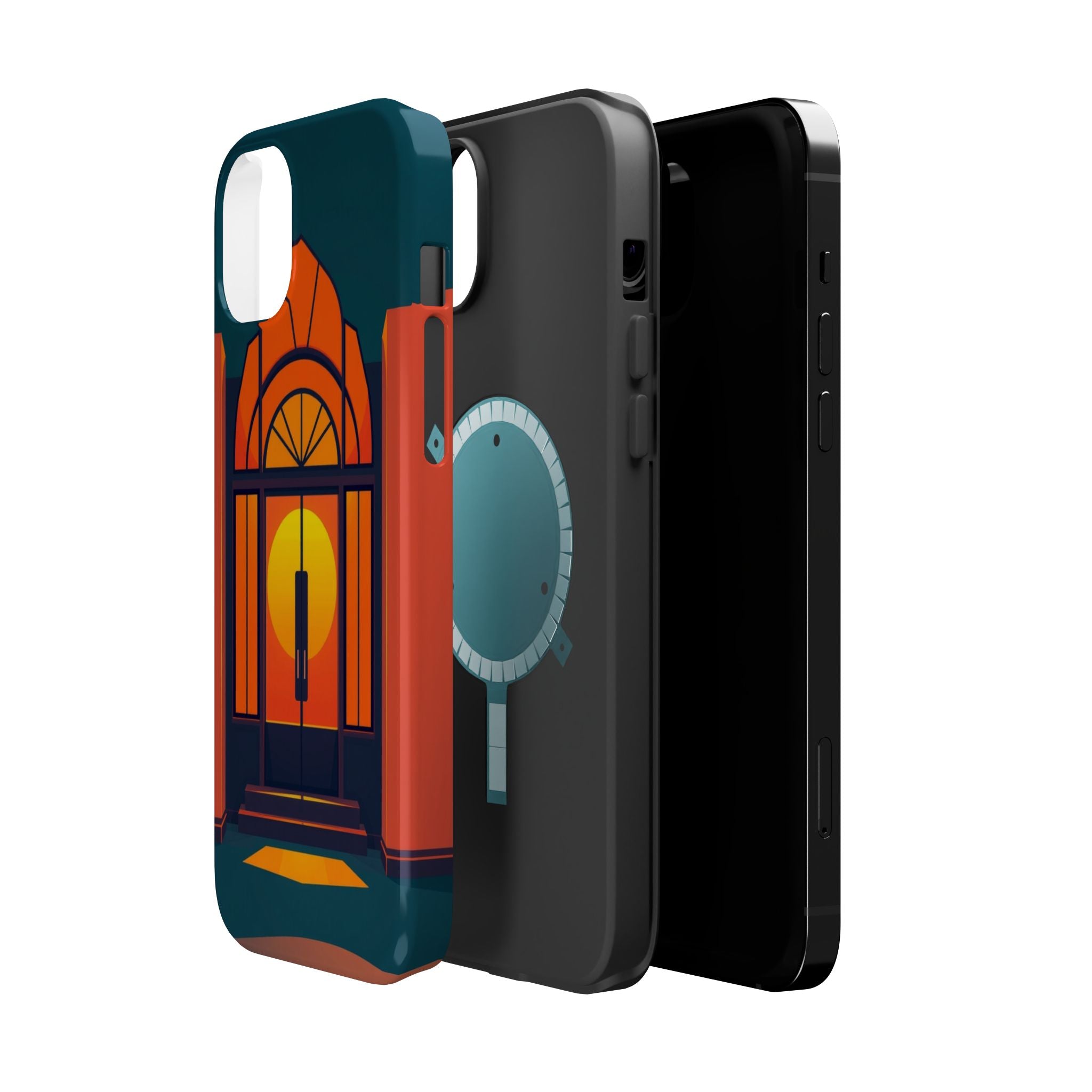 iPhone Art Deco Geometry Enchanted Bold Modern Everyday Snap Case · iPhone Case