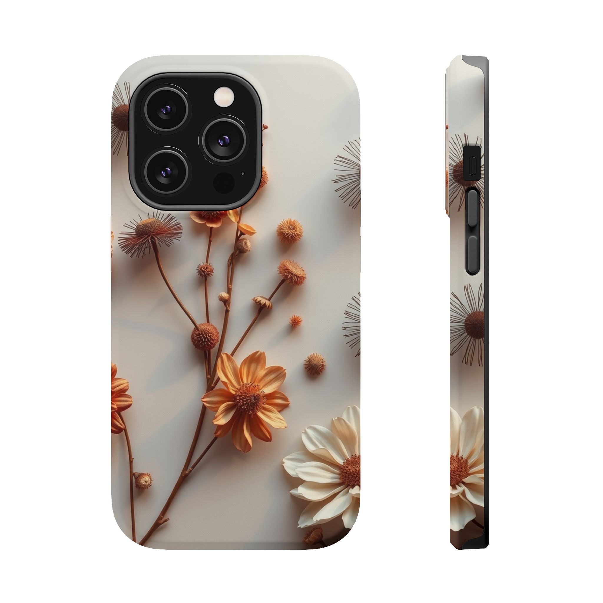 iPhone Dreamy Dried Flower Flat Lay Design Slim iPhone Everyday · iPhone Case