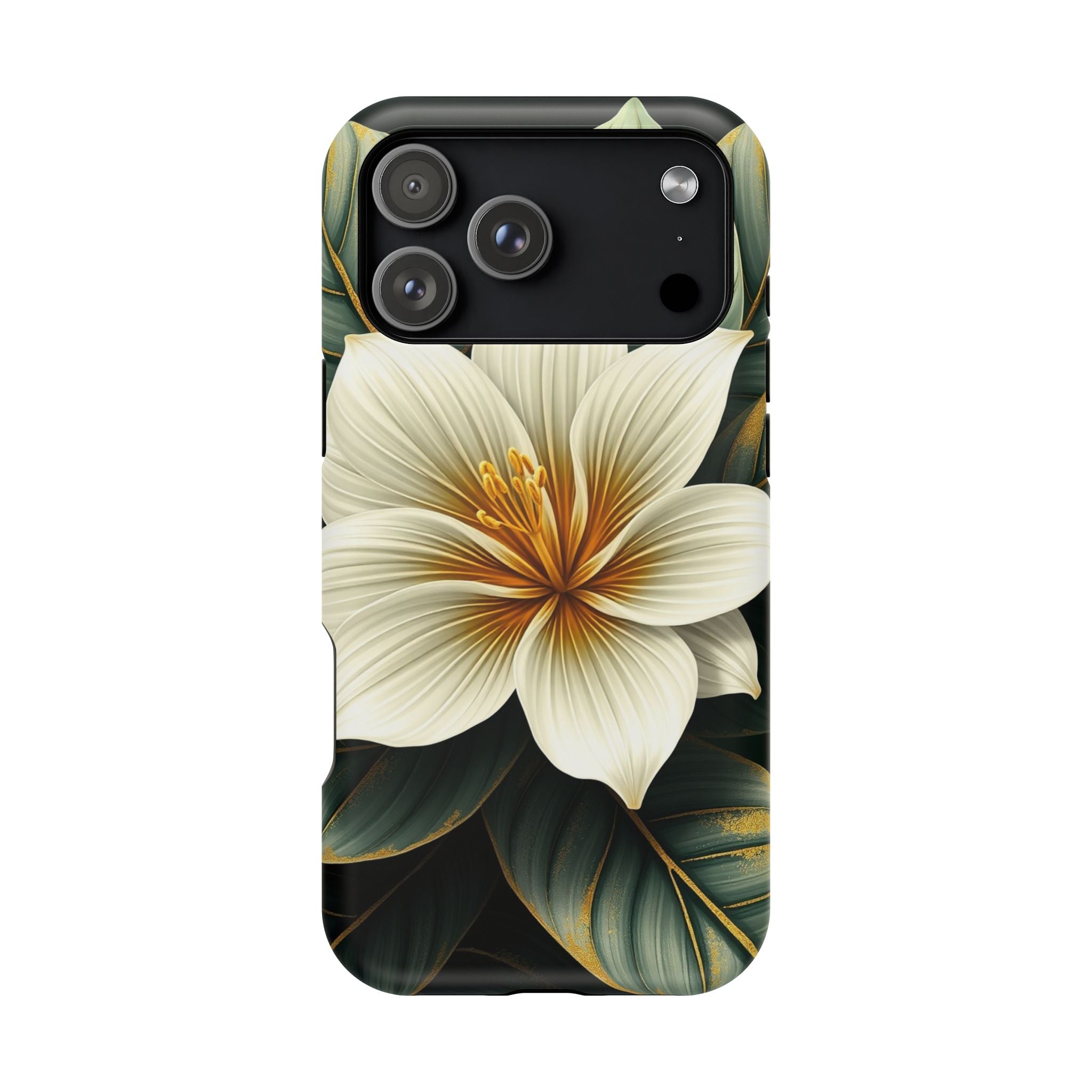 iPhone Radiant Tropical Bloom Design Slim Everyday Designer Case · iPhone Case