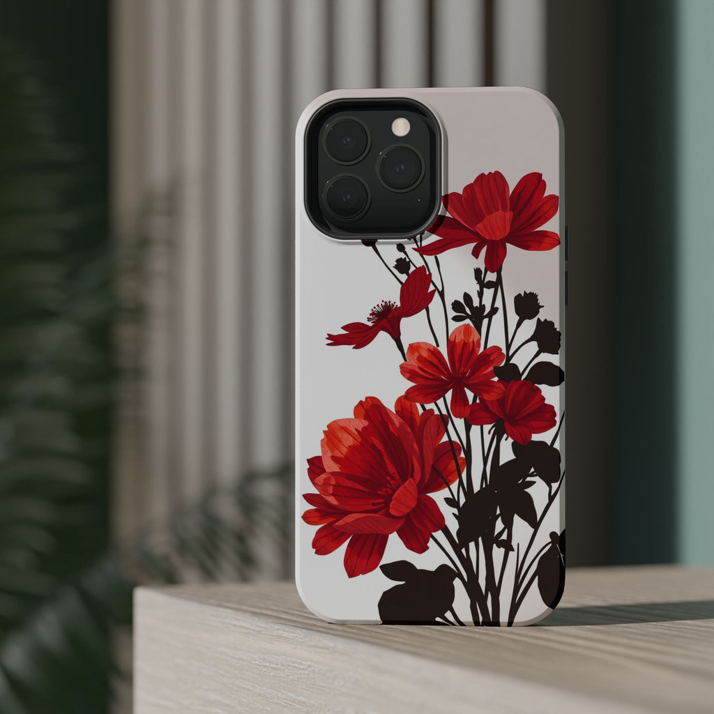 iPhone Floral Silhouette Cinematic Art Slim Snap Case · iPhone Case