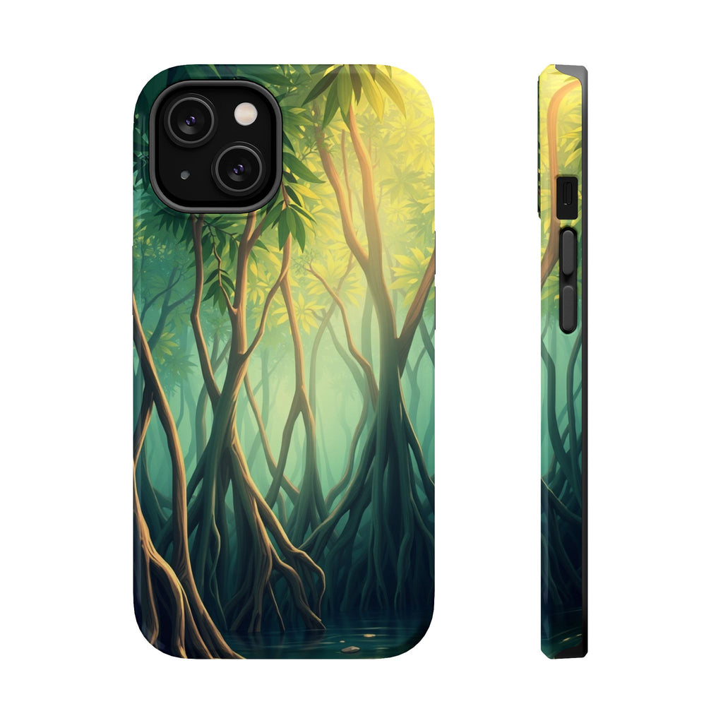 iPhone Mangrove Roots Dreamy Ethereal Slim Everyday Designer Case · iPhone Case