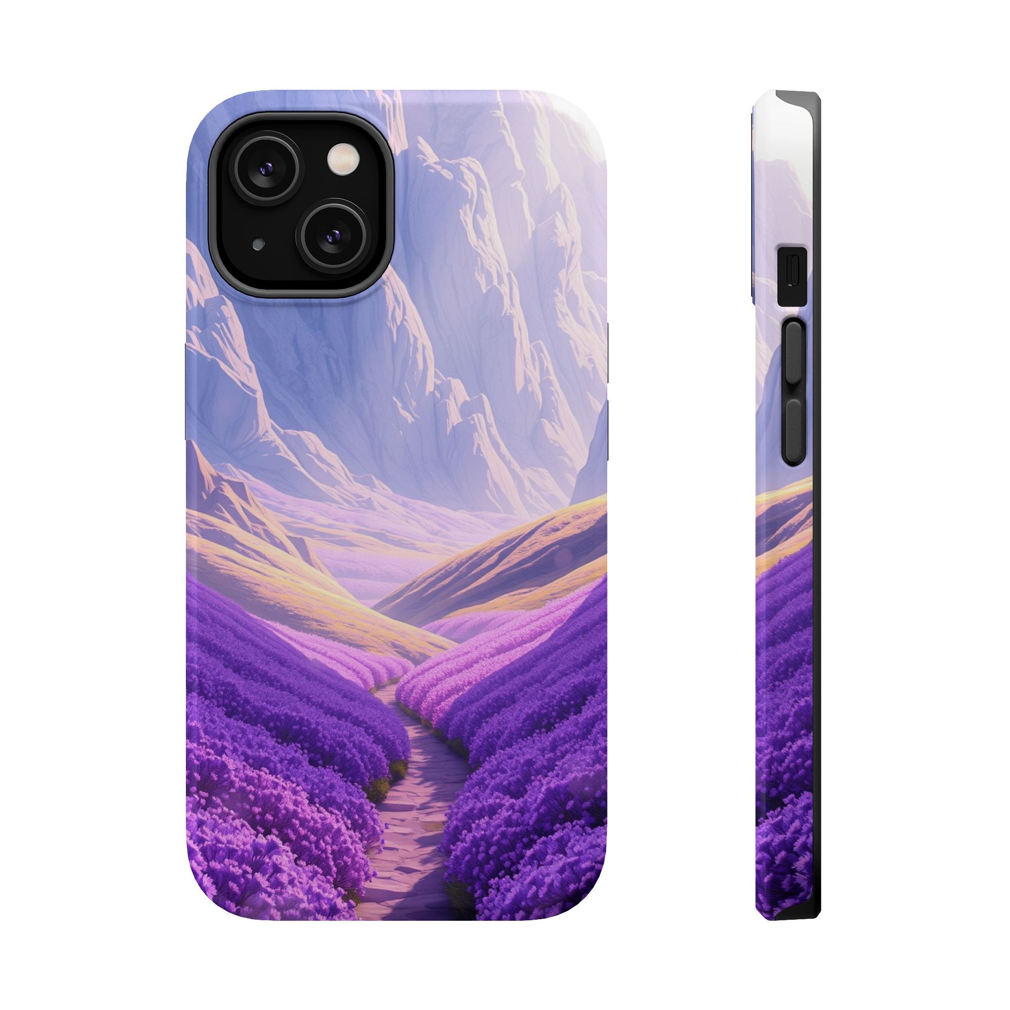 iPhone Lavender And Pearl Valley Floor Slim Everyday Designer Case · iPhone Case