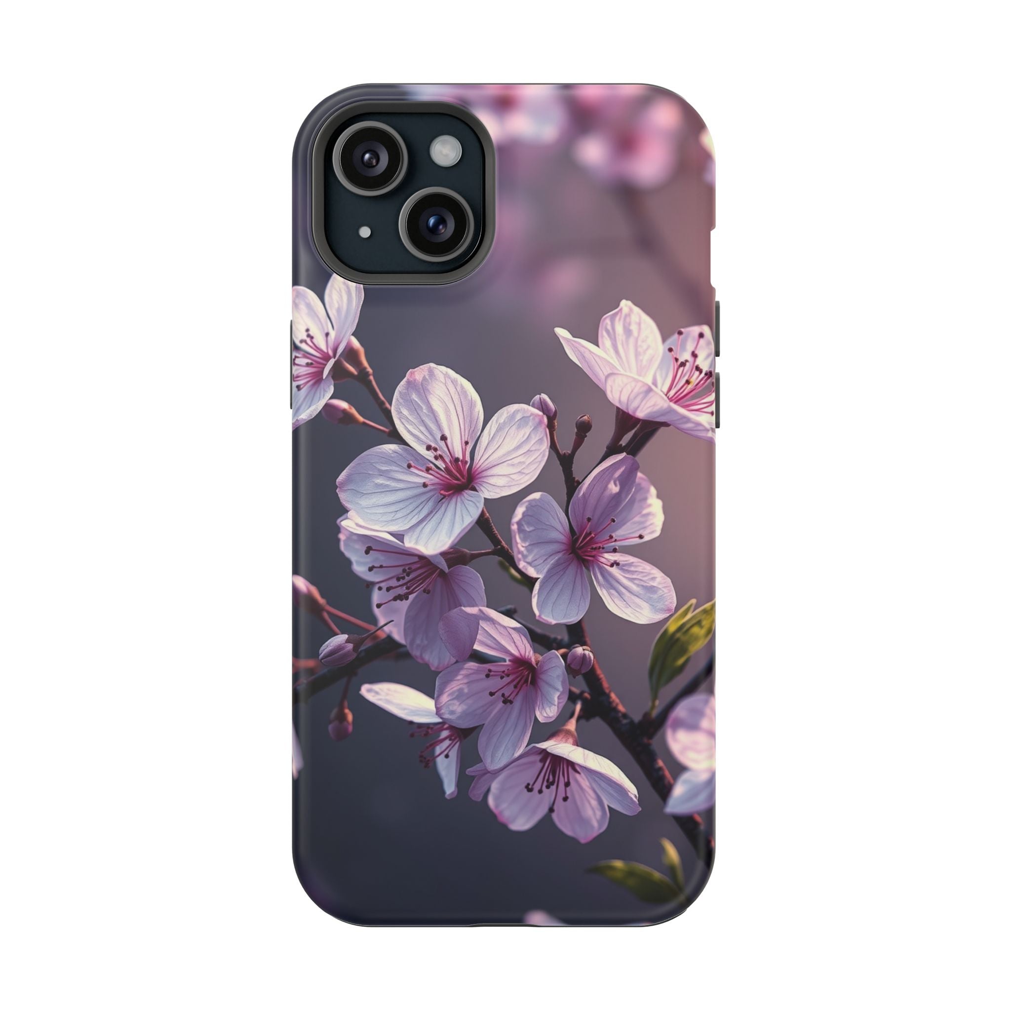 iPhone Cherry Blossom Enchanted Art Artistic Everyday Cas Slim Snap Case · iPhon